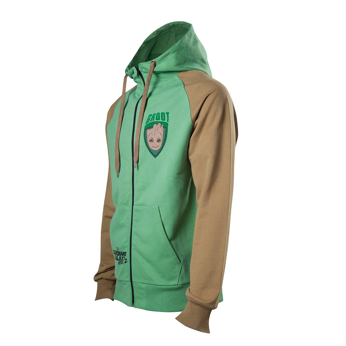Marvel Guardians of the Galaxy Mens Groot Character Hoodie - Image 2