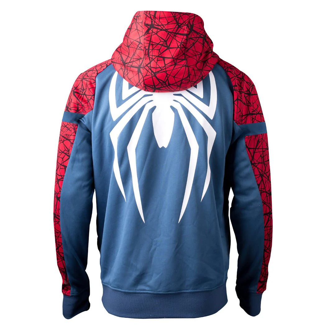 Marvel PS4 Spider-Man White Spider Costume Hoodie - Image 2