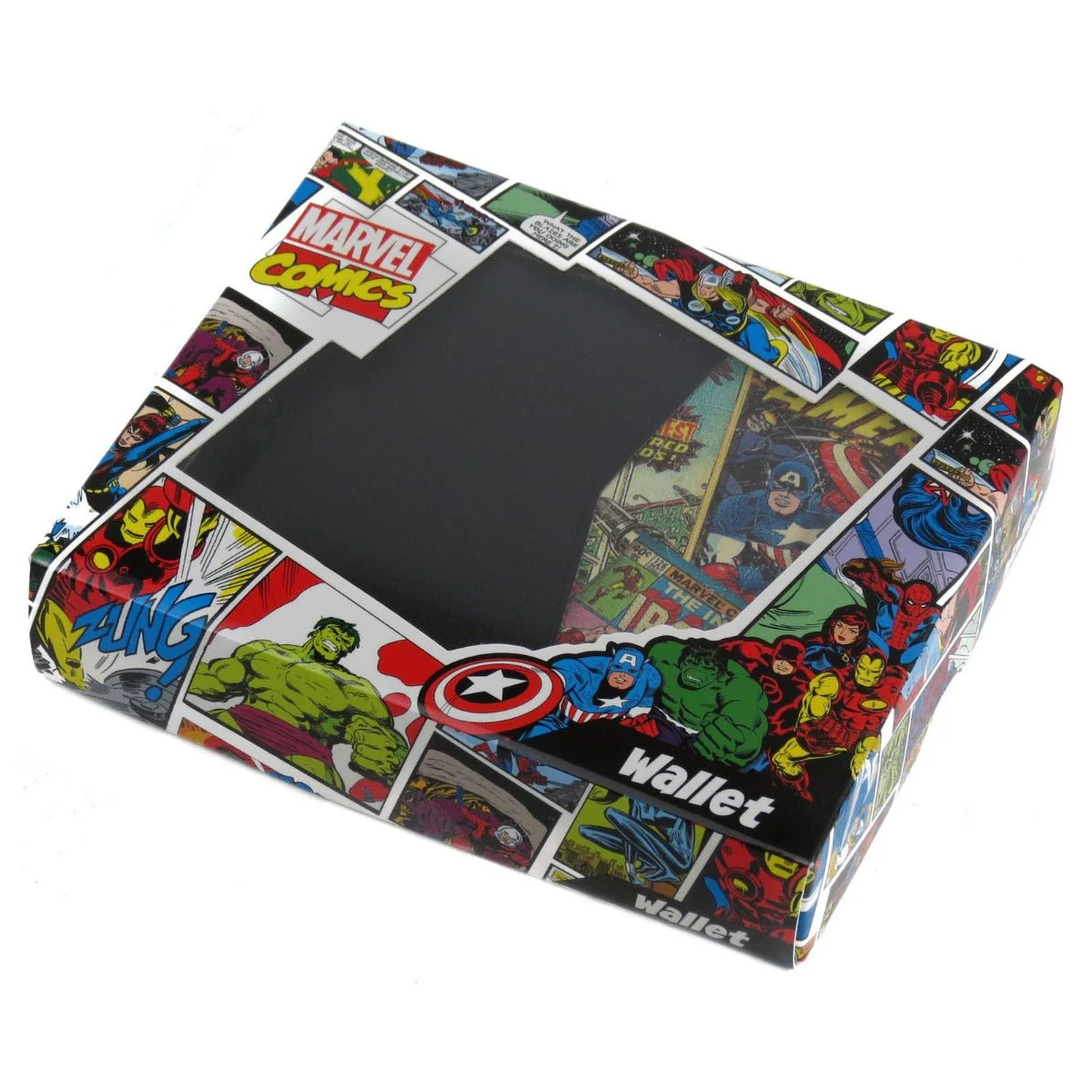 Marvel Retro Comic Print Bi-Fold Wallet - Image 4