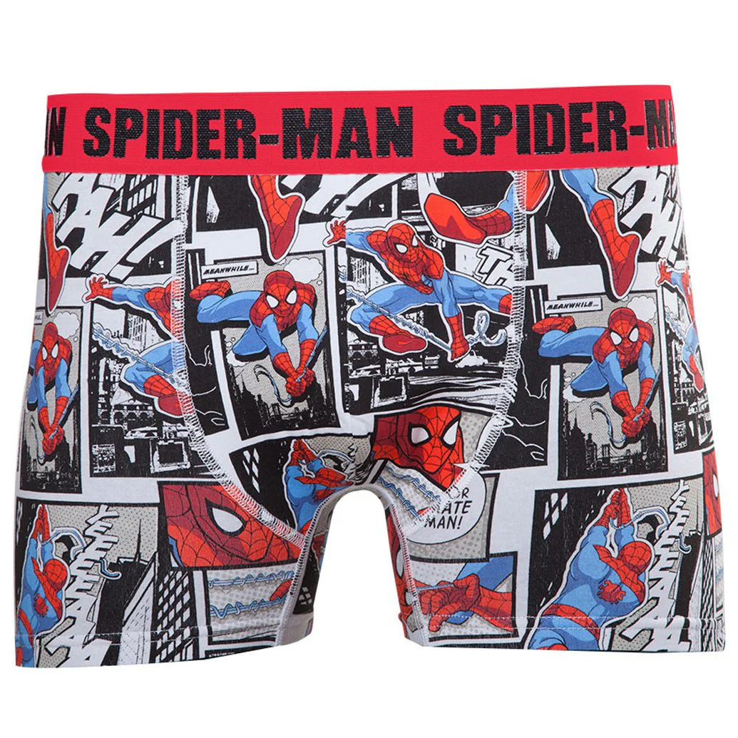 Marvel Spider-Man Comic Style Men's Underwear - Image 3