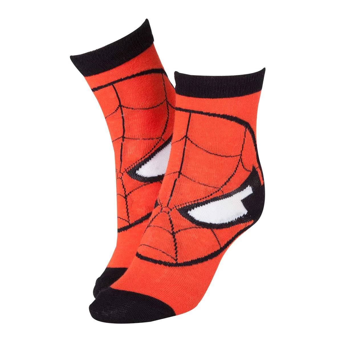 Marvel Spider-Man Mask Red Socks - Image 2