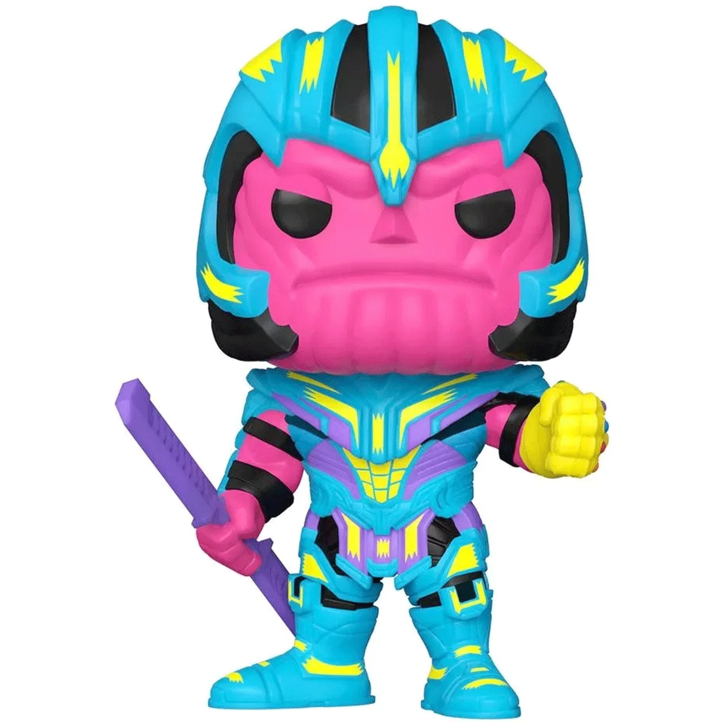 Marvel Thanos Blacklight Pop! Vinyl and Tee Set - Image 5