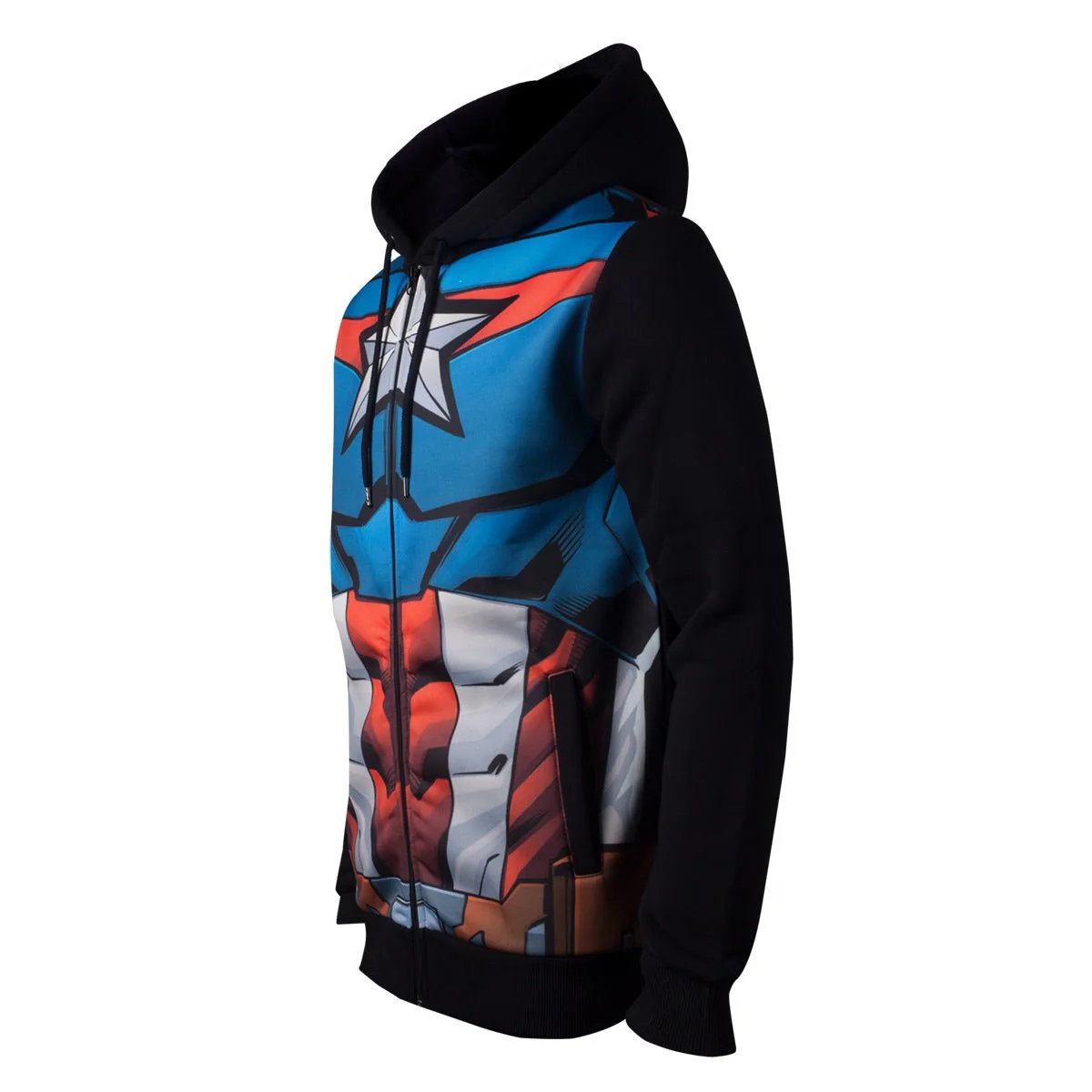 Marvel The Avengers Captain America Sublimated Hoodie - Image 2