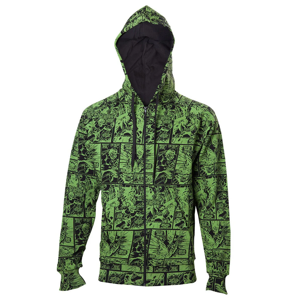 Marvel The Incredible Hulk Classic Comic Book Hoodie - Image 4