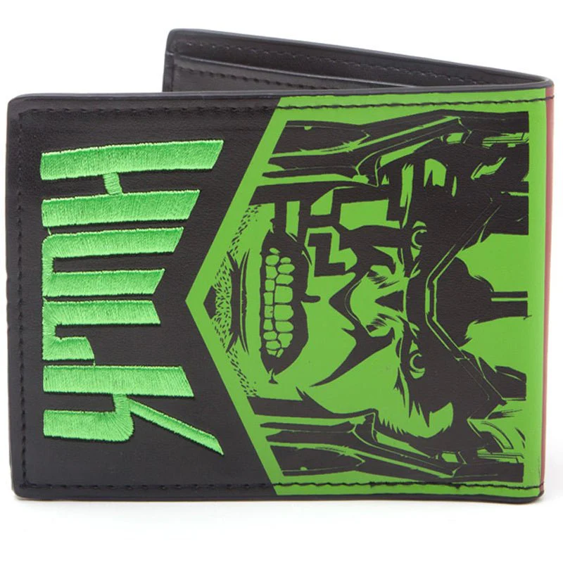 Marvel Thor and The Hulk Embroidered Bi-Fold Wallet - Image 3