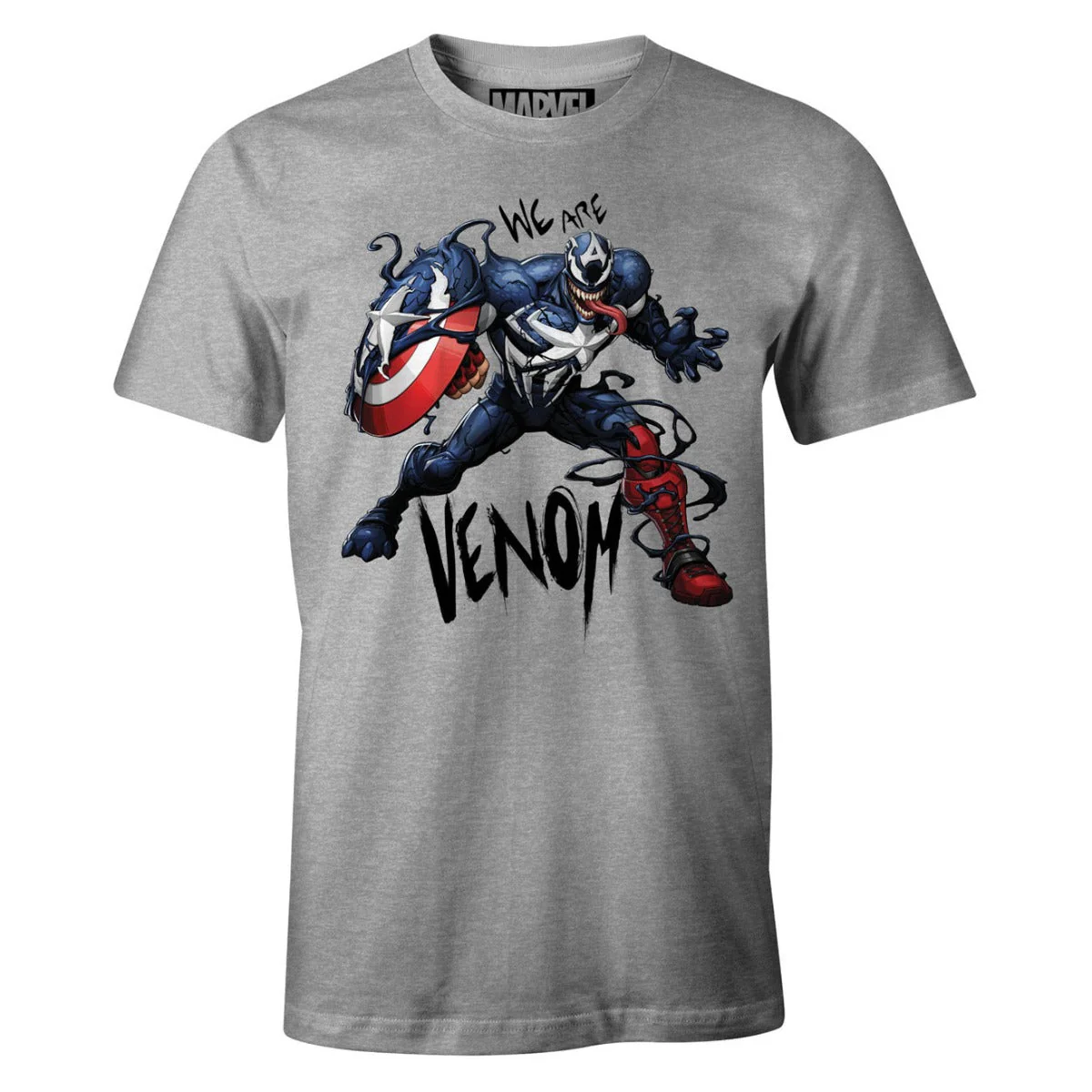 Marvel Venom "Venomized Captain America" T-Shirt - Image 5