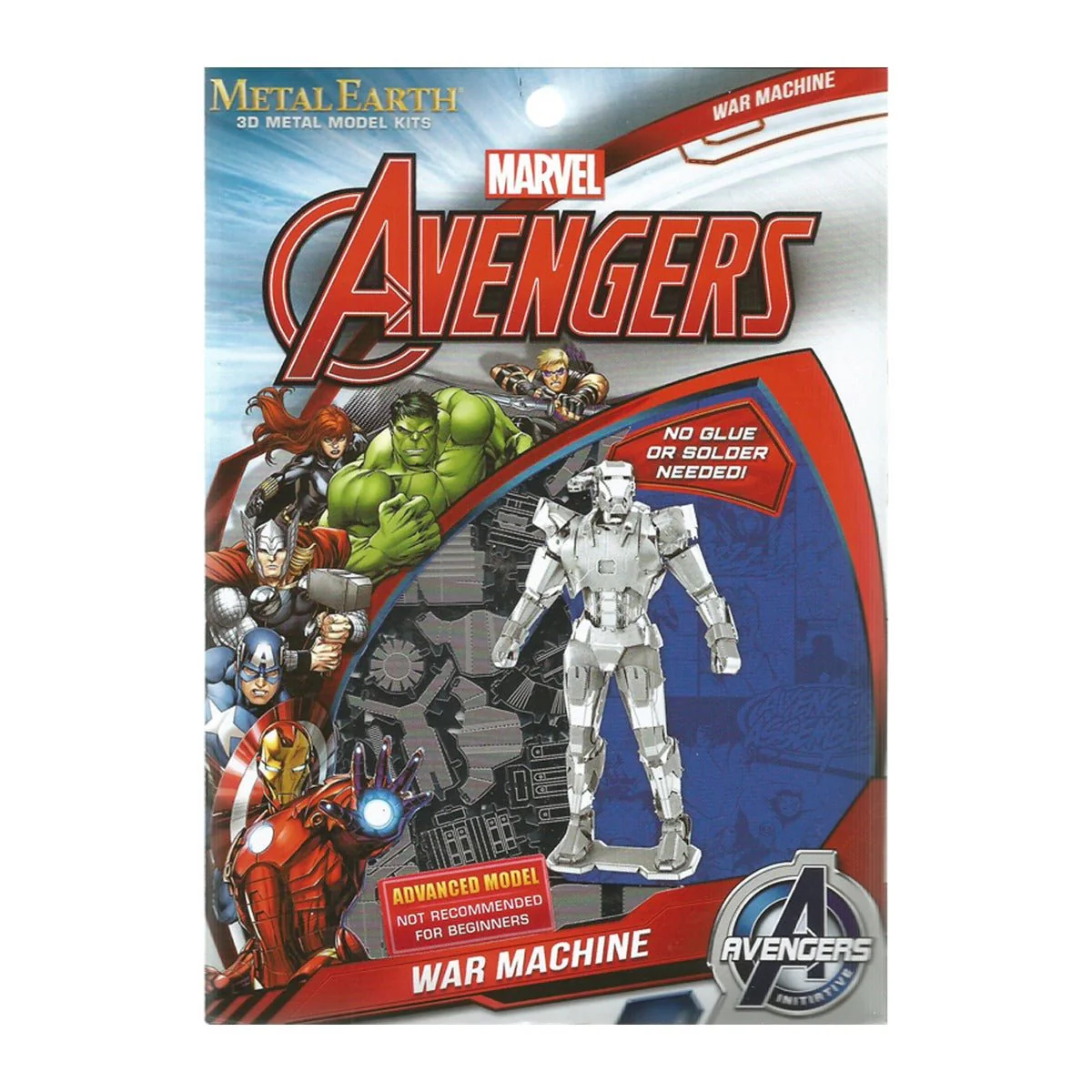 Metal Earth DIY 3D Model Marvel Avengers War Machine - Image 2