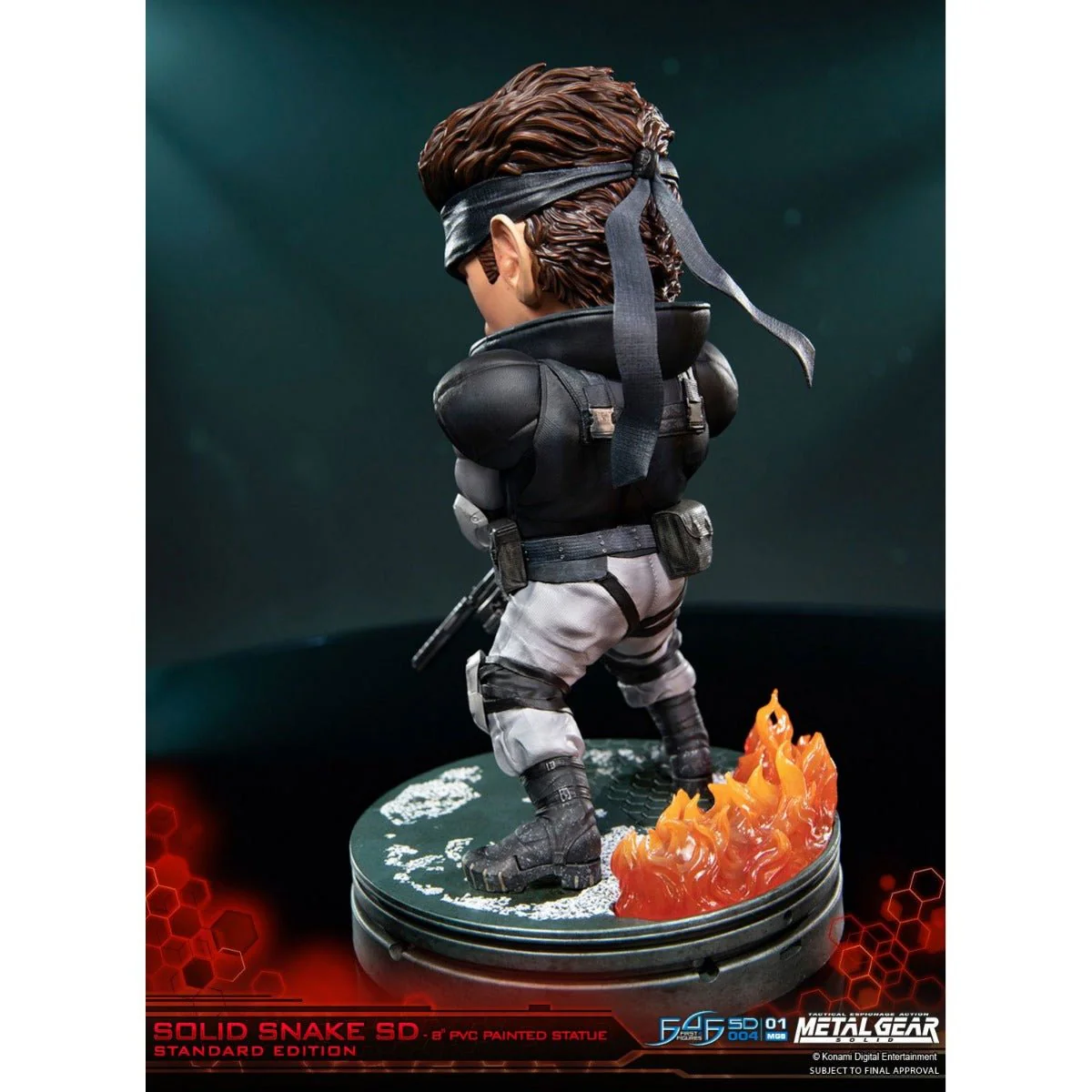 Metal Gear Solid - Solid Snake PVC Painted Statue - Image 3