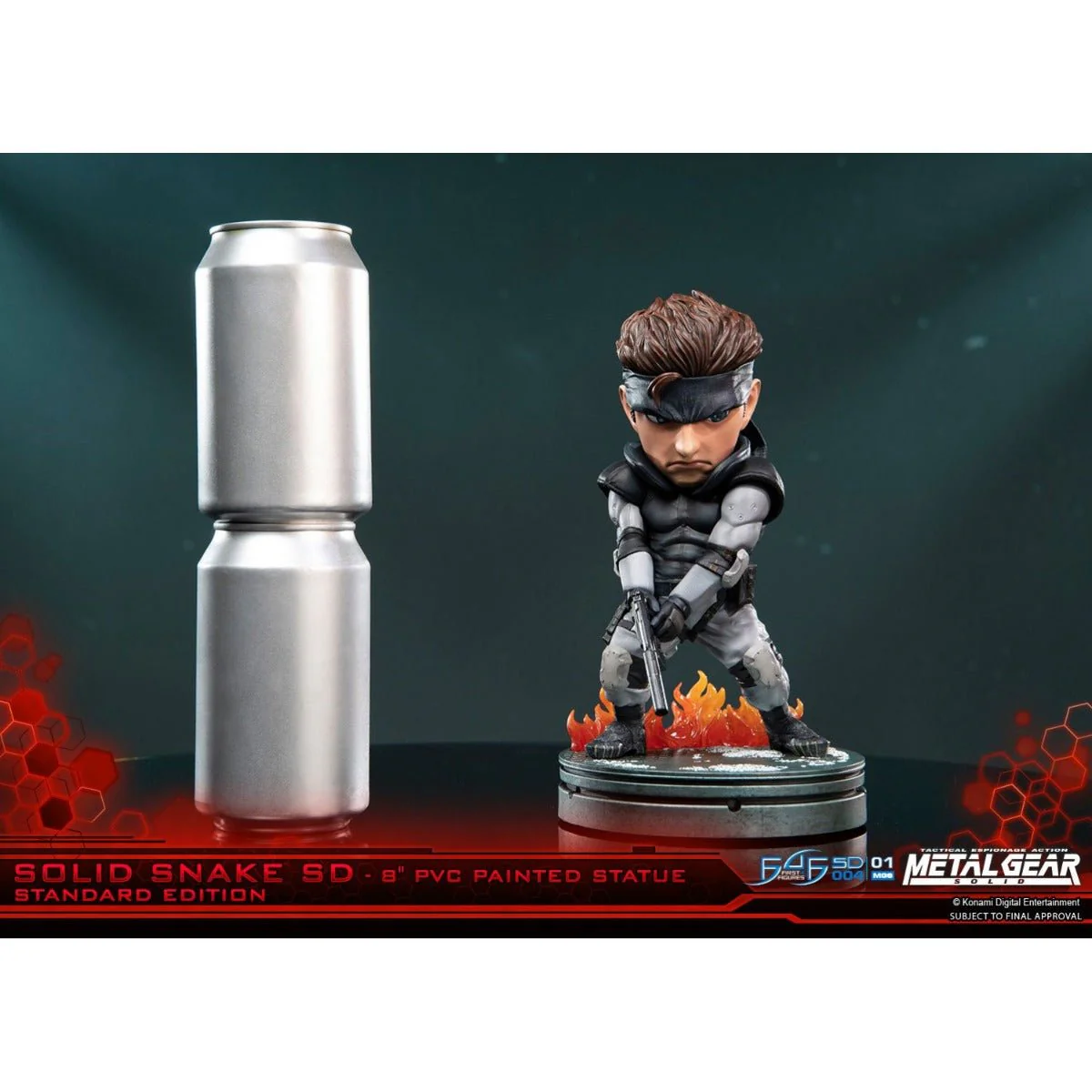 Metal Gear Solid - Solid Snake PVC Painted Statue - Image 5