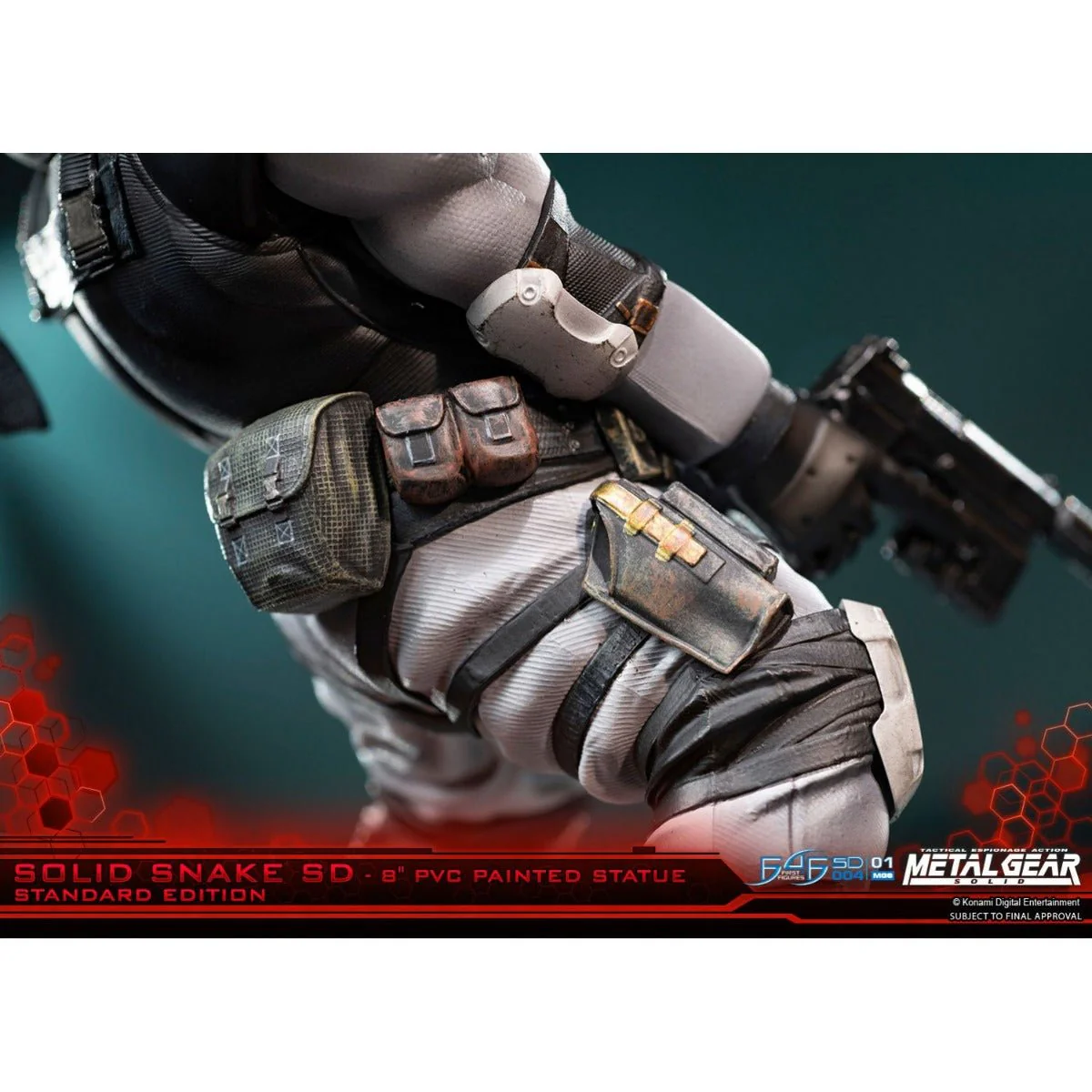 Metal Gear Solid - Solid Snake PVC Painted Statue - Image 7