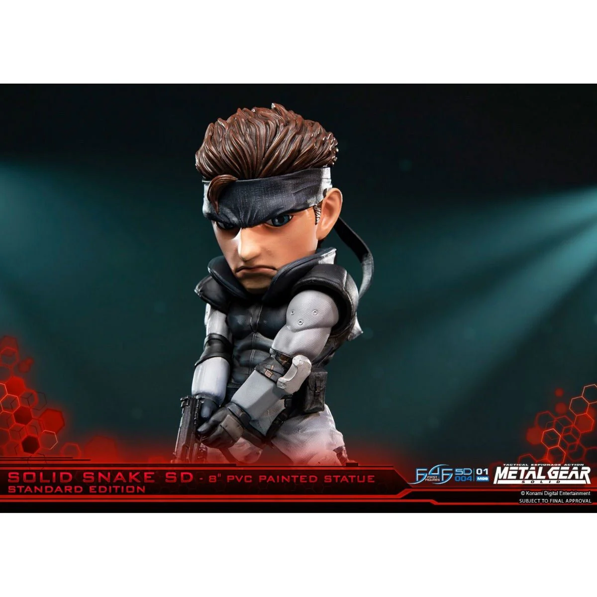 Metal Gear Solid - Solid Snake PVC Painted Statue - Image 8
