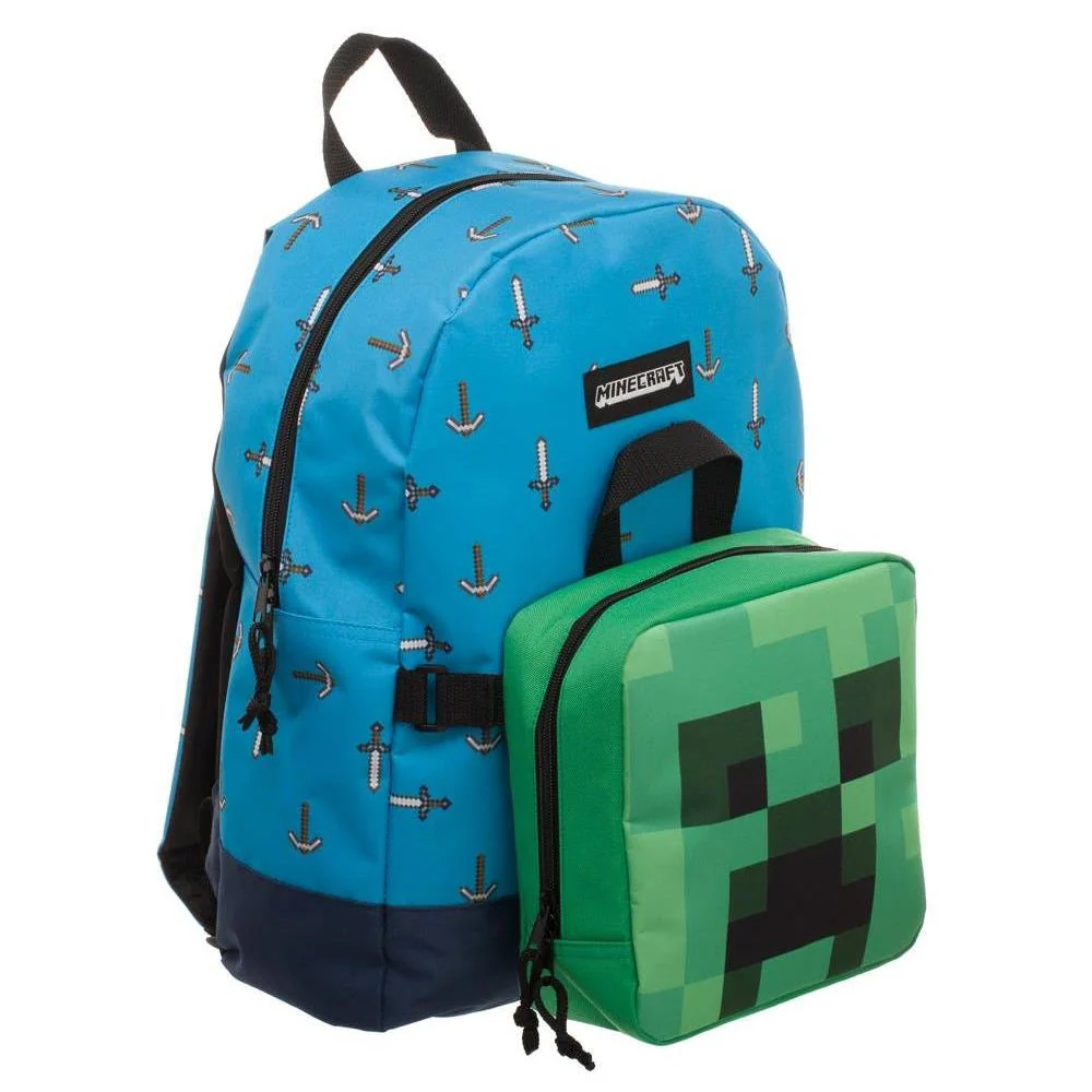 Minecraft Backpack w/ Detachable Lunchbox - Image 3