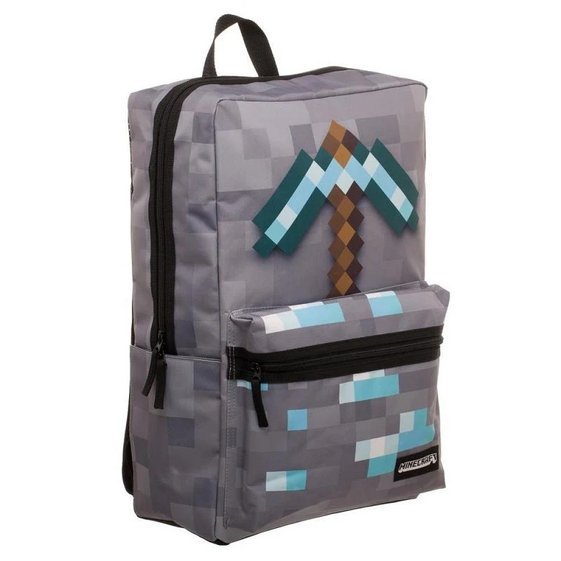 Minecraft Diamond Pickaxe Backpack - Image 2