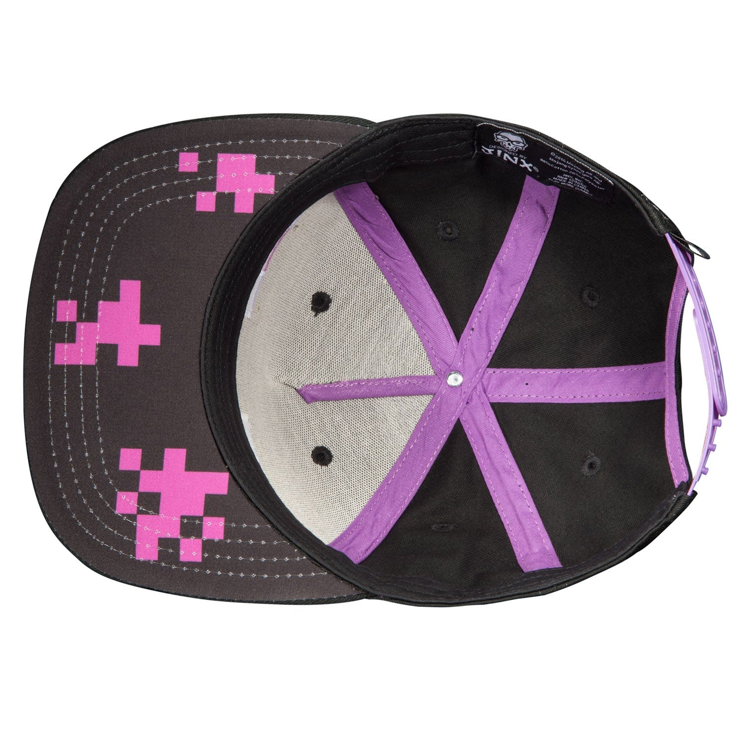 Minecraft Enderman Mob Kids Snapback Cap - Image 4