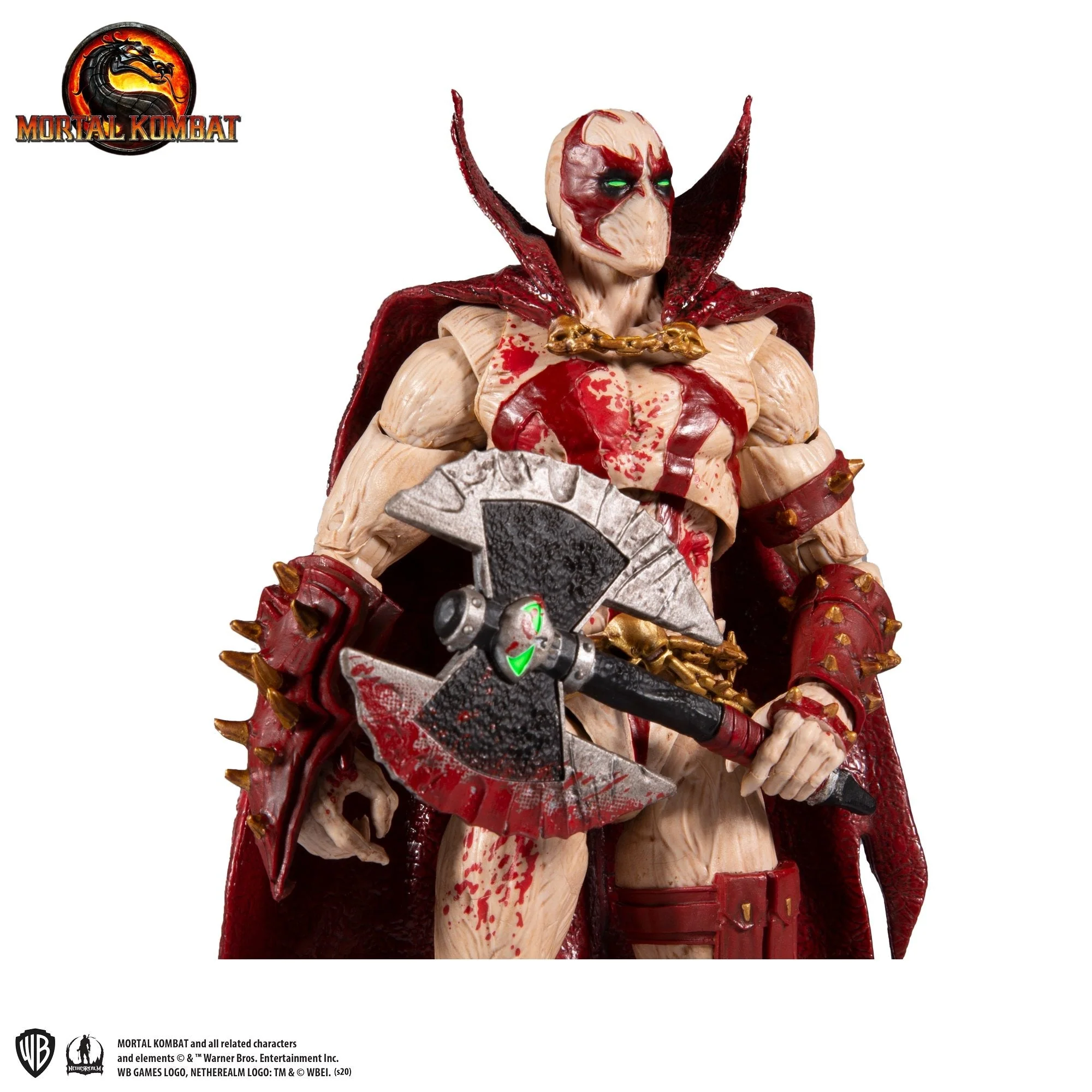 Mortal Kombat Bloody Spawn Blood Feud Hunter 7" Action Figure - Image 4