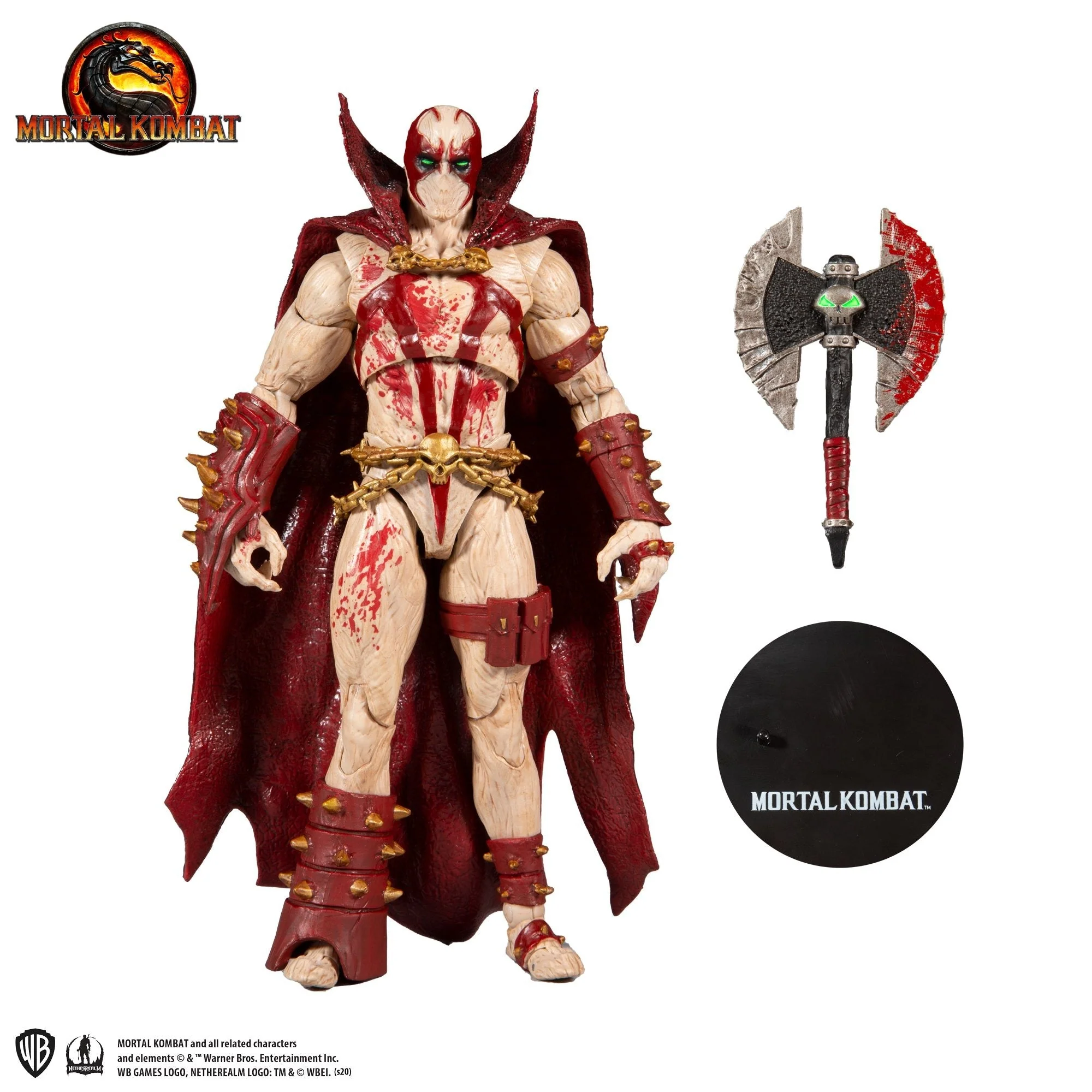 Mortal Kombat Bloody Spawn Blood Feud Hunter 7" Action Figure - Image 5