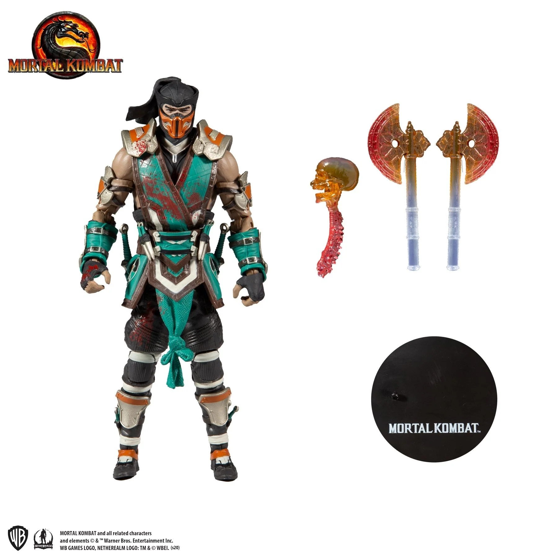 Mortal Kombat Sub-Zero Frozen Over 7" Action Figure - Image 4