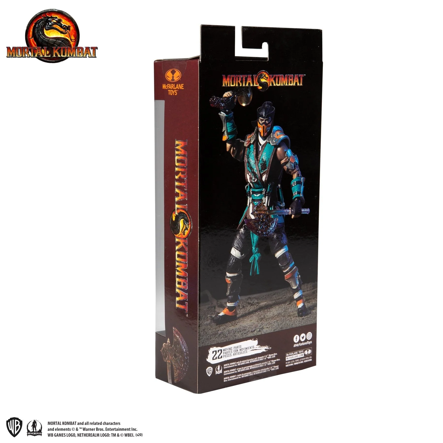 Mortal Kombat Sub-Zero Frozen Over 7" Action Figure - Image 7