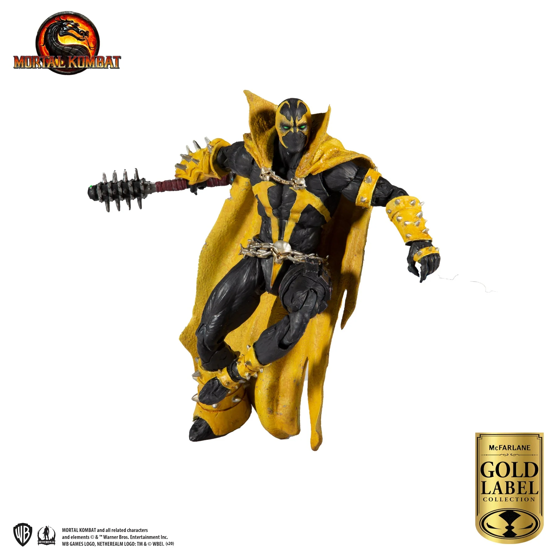 Mortal Kombat Curse of Apocalypse Spawn 7" Action Figure - Image 2