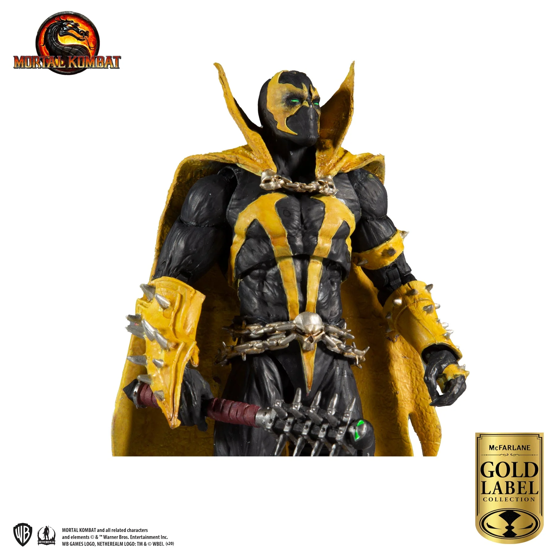 Mortal Kombat Curse of Apocalypse Spawn 7" Action Figure - Image 3