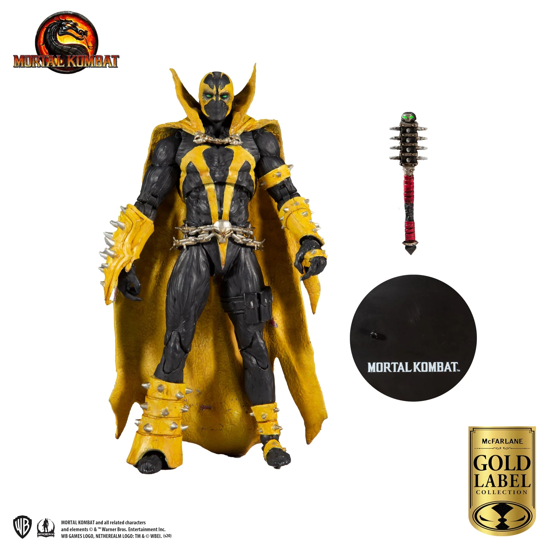 Mortal Kombat Curse of Apocalypse Spawn 7" Action Figure - Image 4