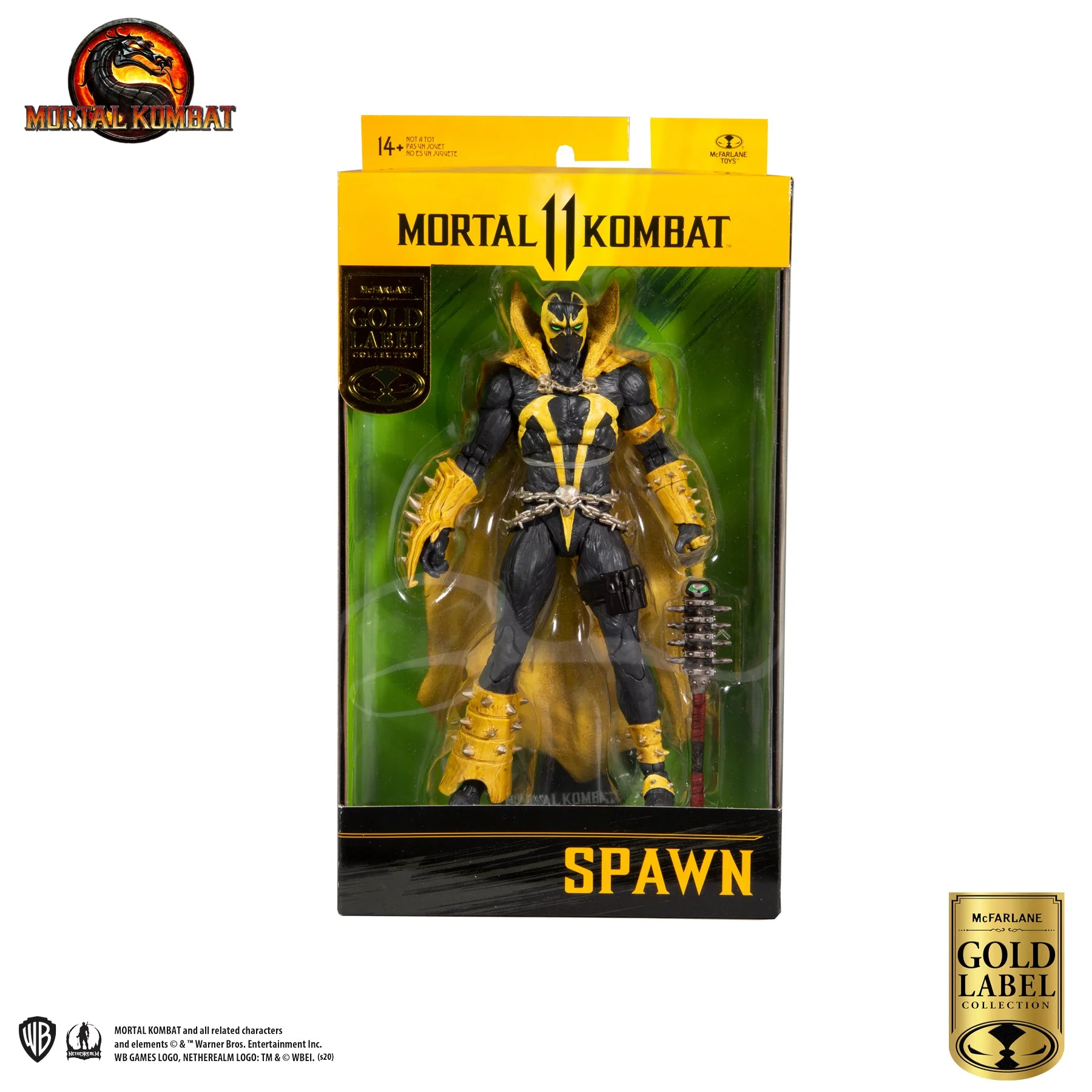 Mortal Kombat Curse of Apocalypse Spawn 7" Action Figure - Image 5