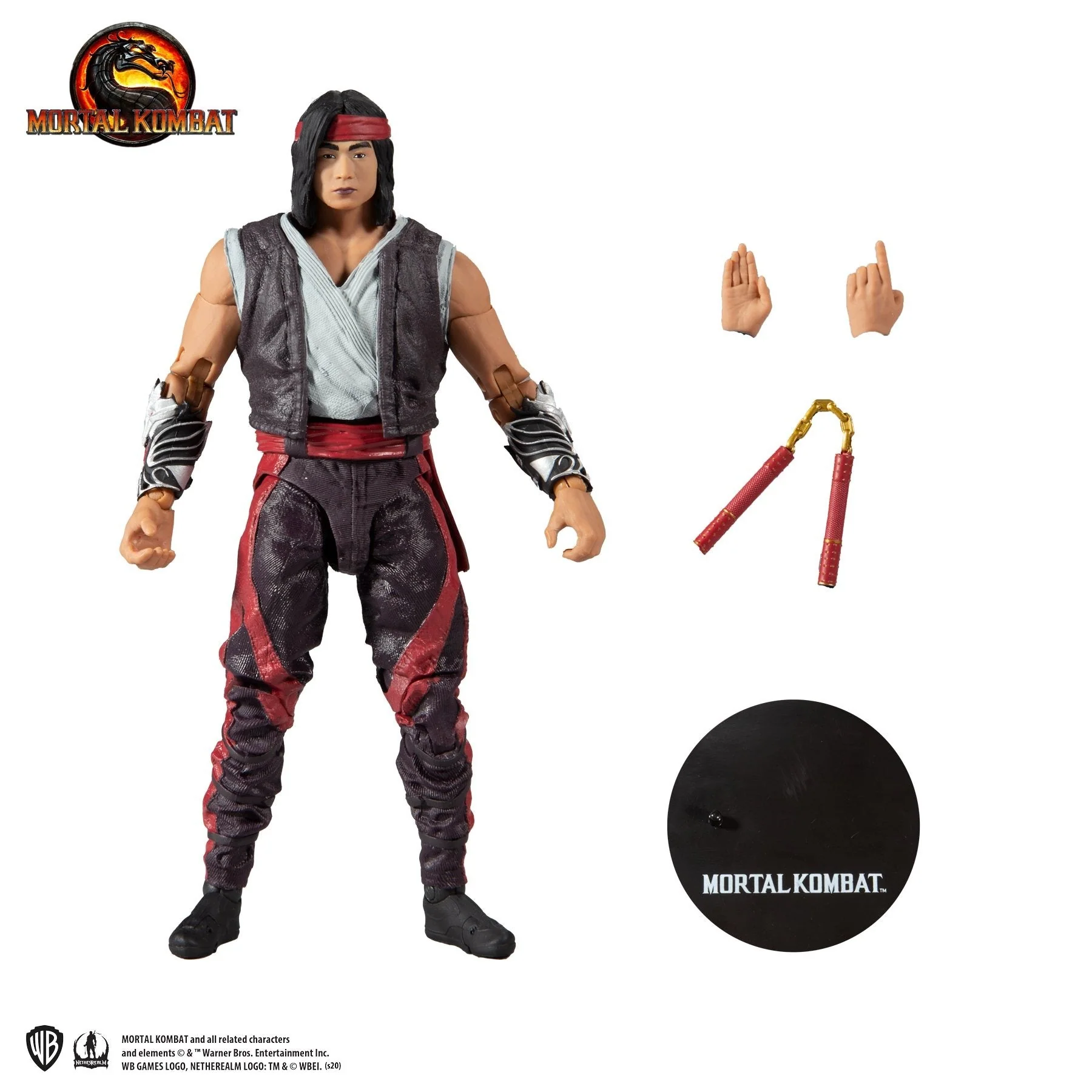 Mortal Kombat Liu Kang 7" Action Figure - Image 4
