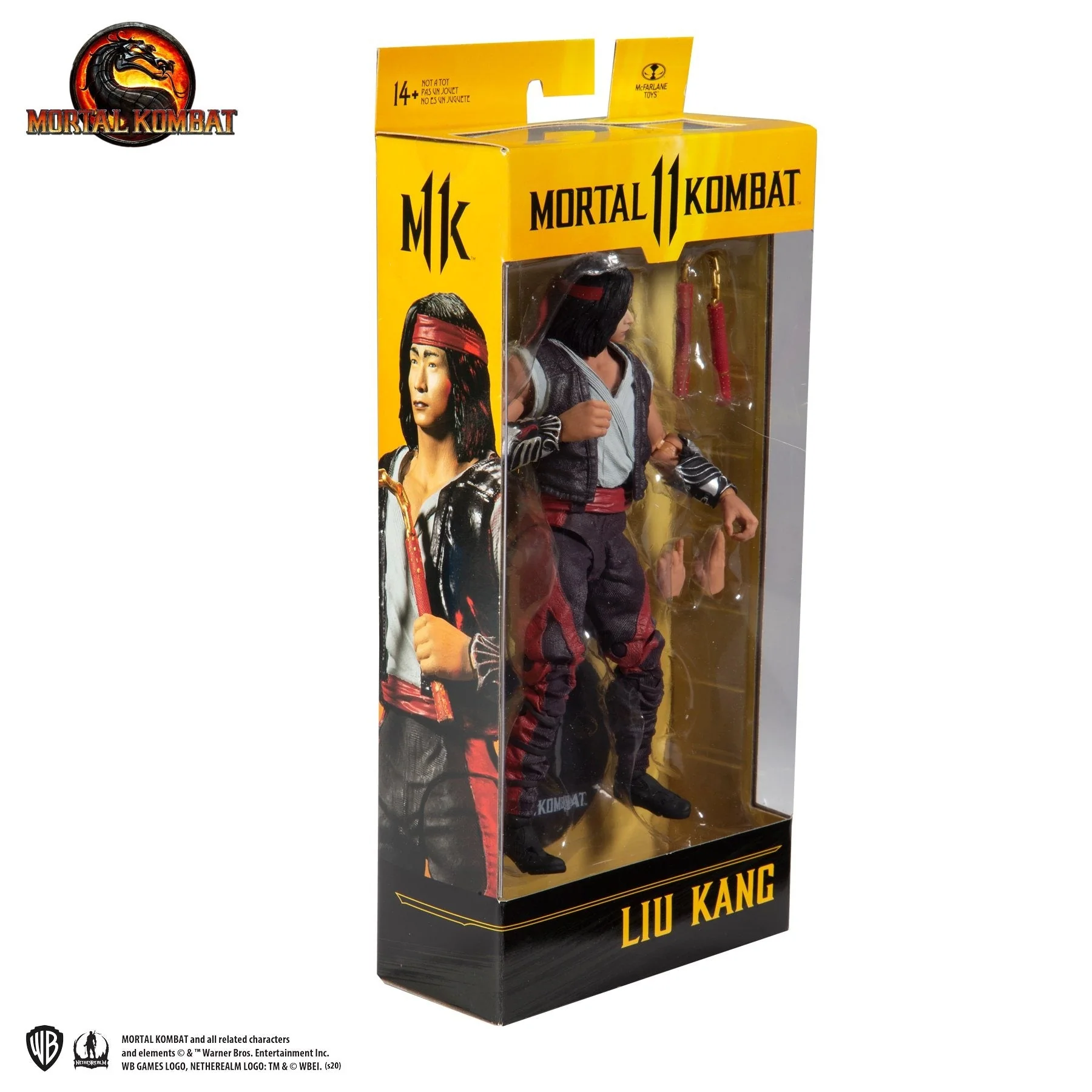 Mortal Kombat Liu Kang 7" Action Figure - Image 5