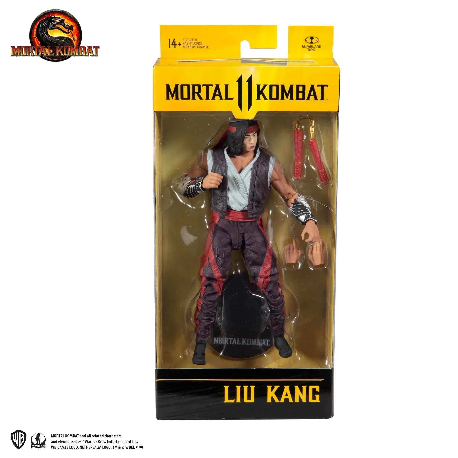 Mortal Kombat Liu Kang 7" Action Figure - Image 6