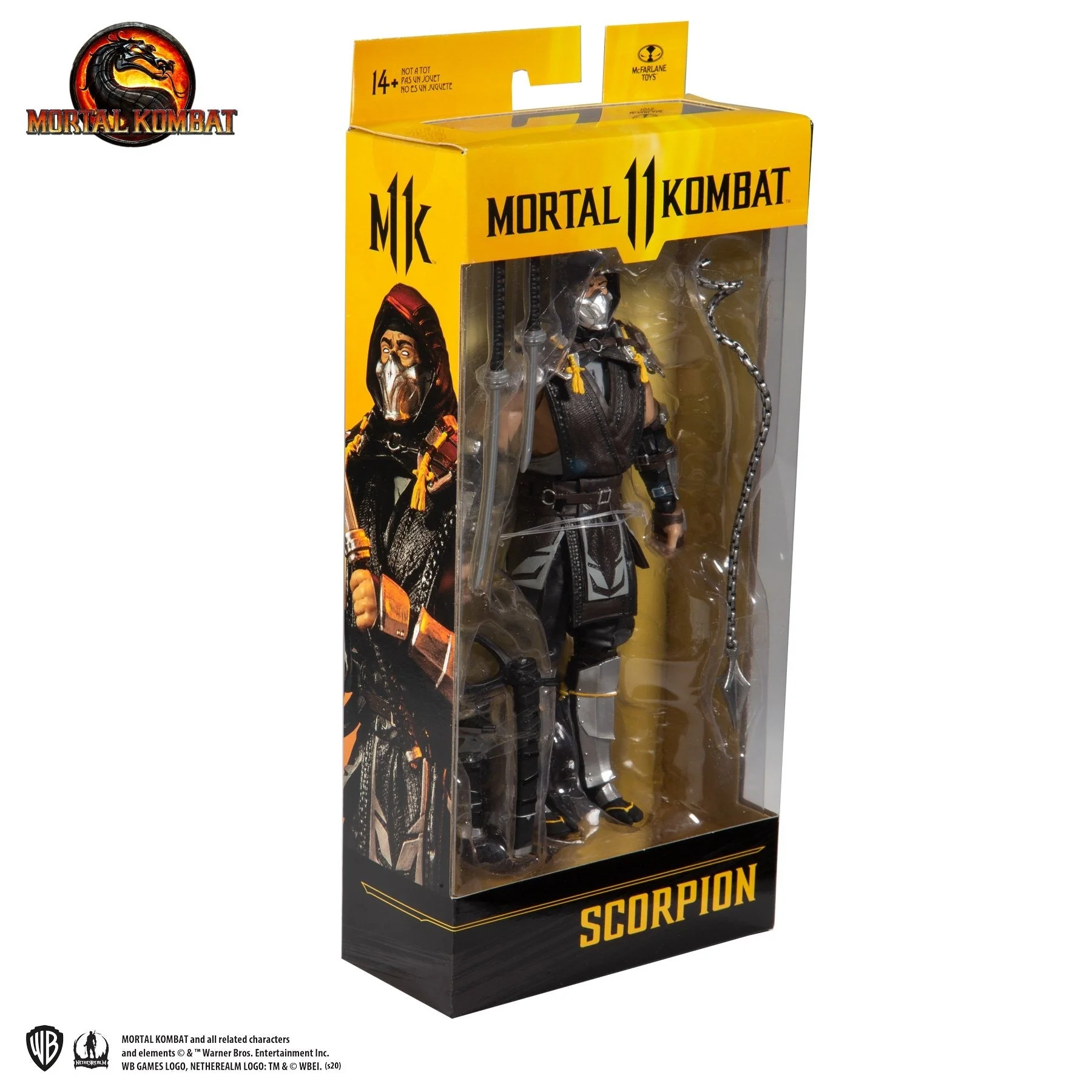 Mortal Kombat Scorpion 7" Action Figure - Image 5