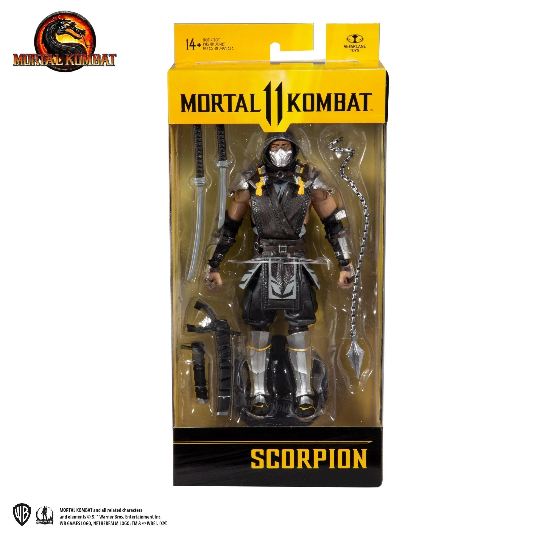 Mortal Kombat Scorpion 7" Action Figure - Image 6