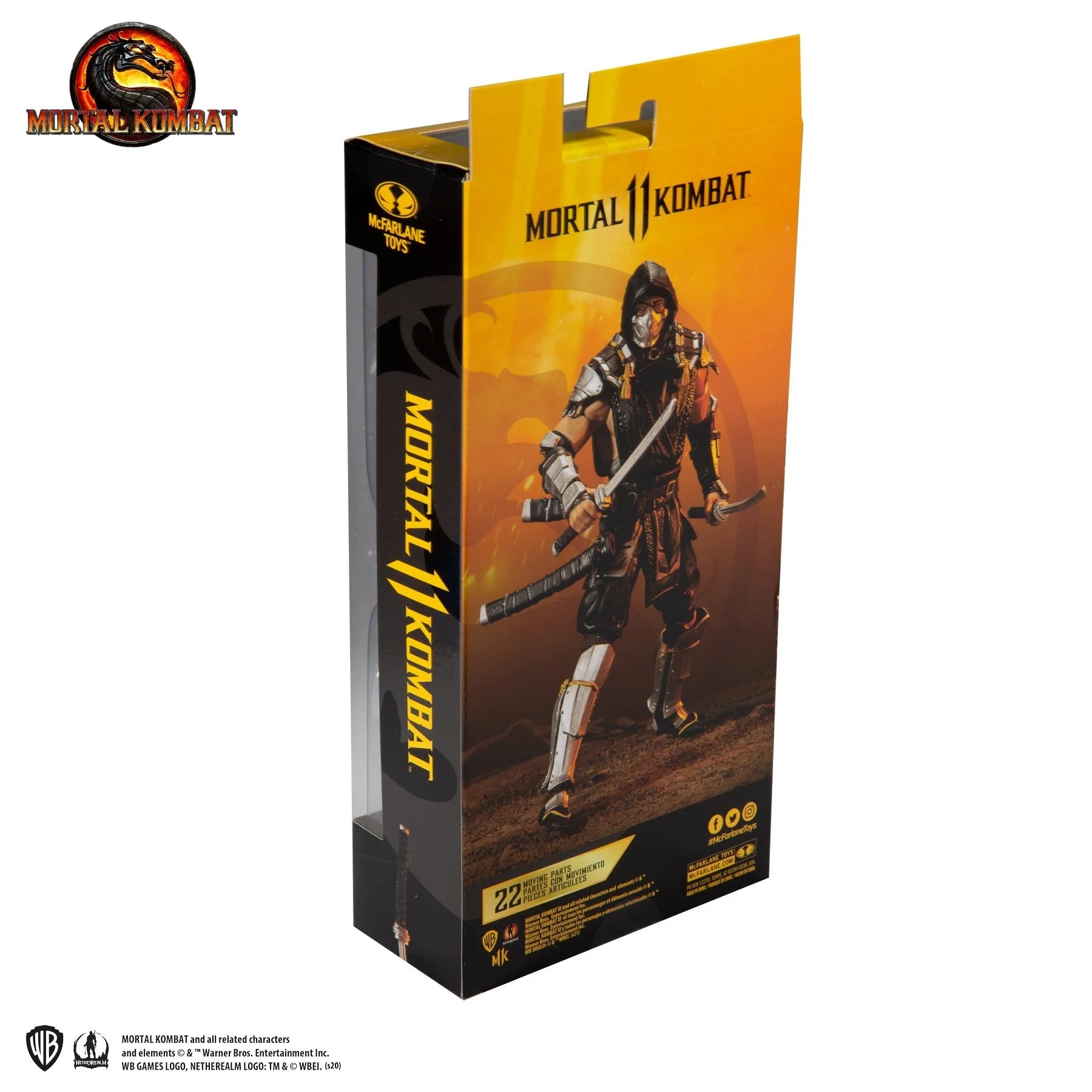 Mortal Kombat Scorpion 7" Action Figure - Image 7