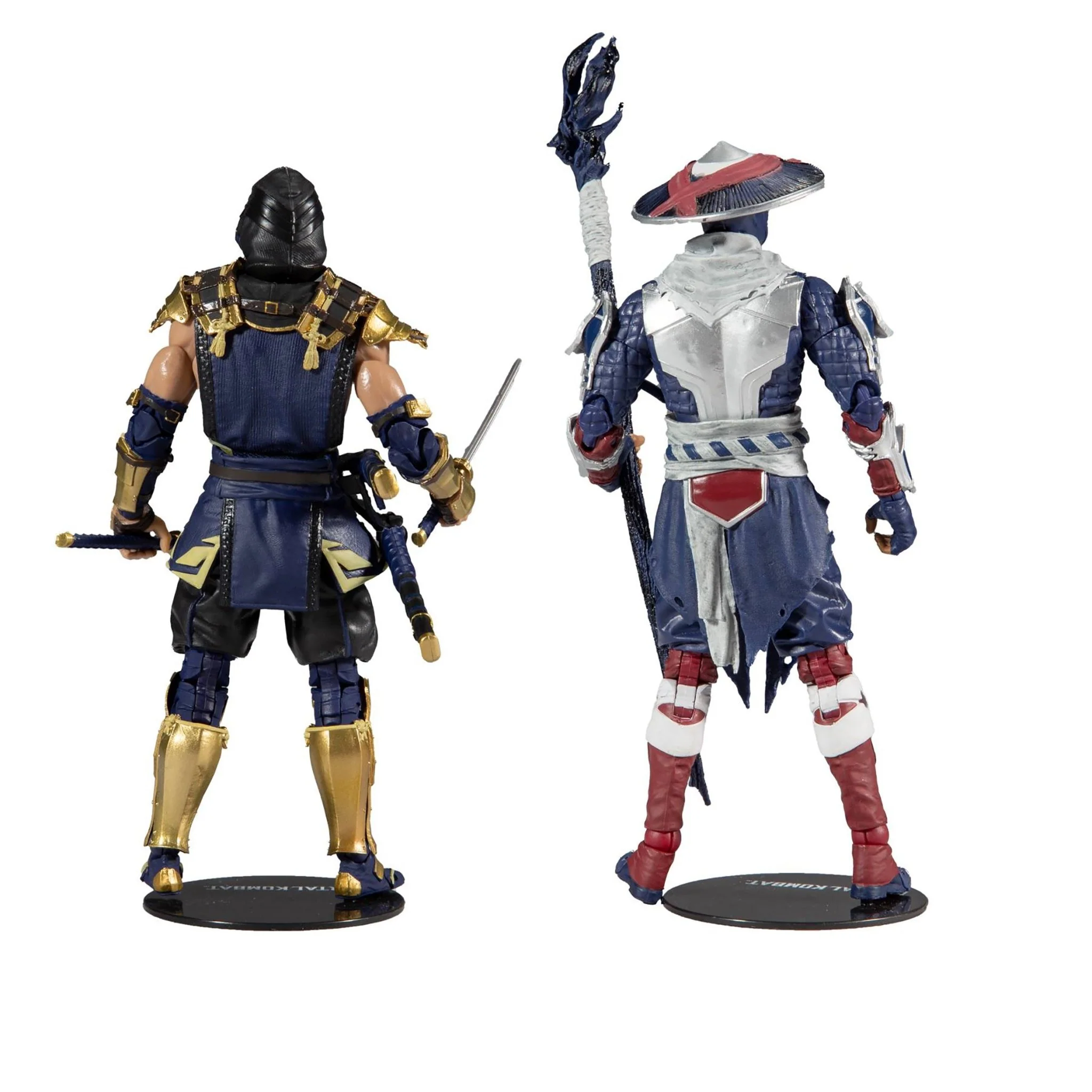 Mortal Kombat Scorpion and Raiden Twin pack 7" Action Figures - Image 3