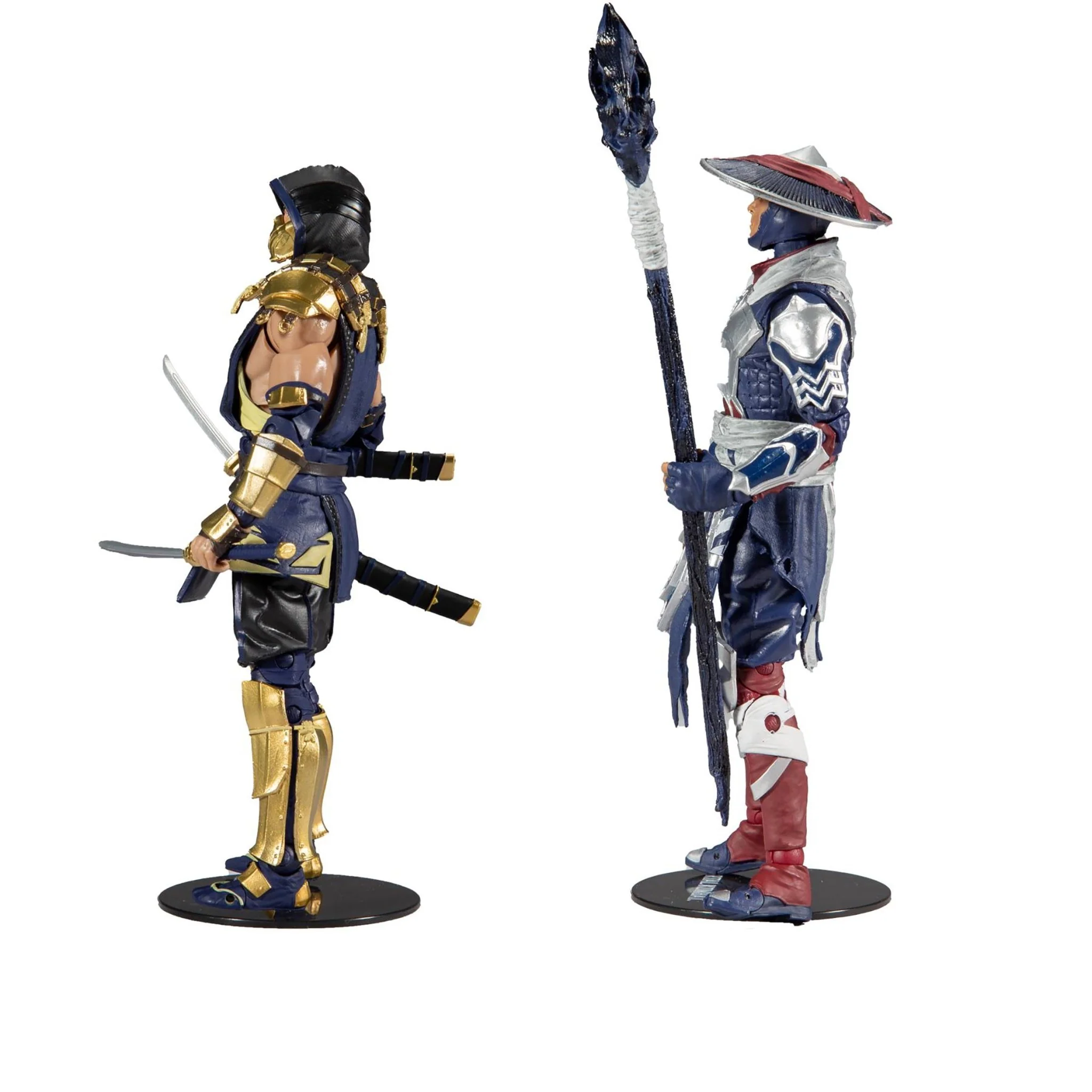 Mortal Kombat Scorpion and Raiden Twin pack 7" Action Figures - Image 4