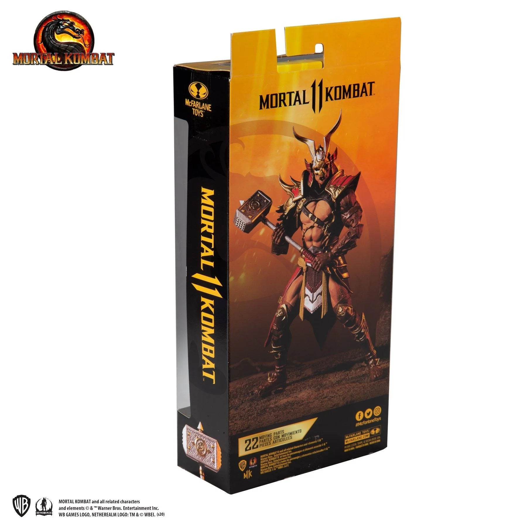 Mortal Kombat Shao Khan 7" Action Figure - Image 7