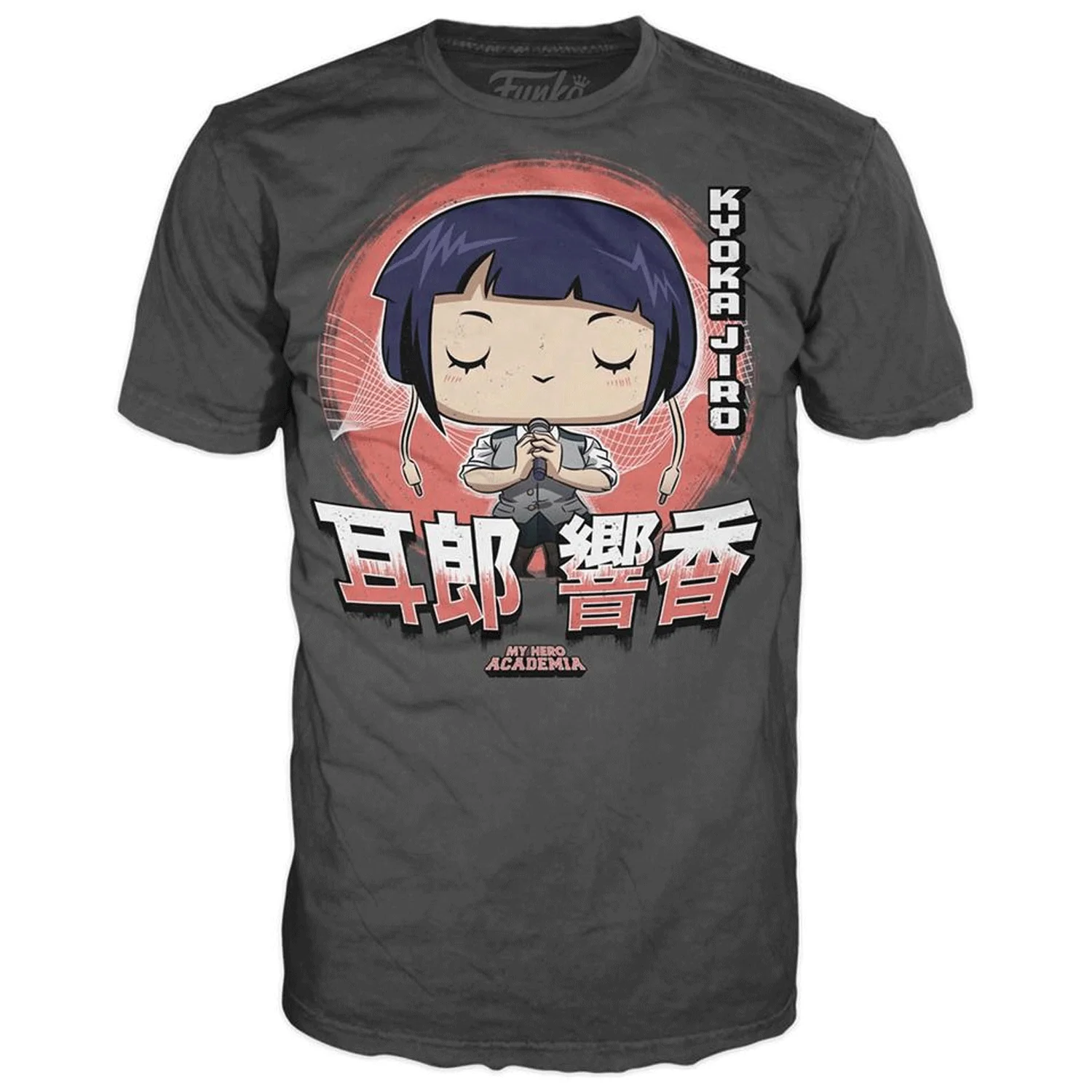 My Hero Academia Jirou with Microphone Pop! Vinyl and Tee Set - Image 7