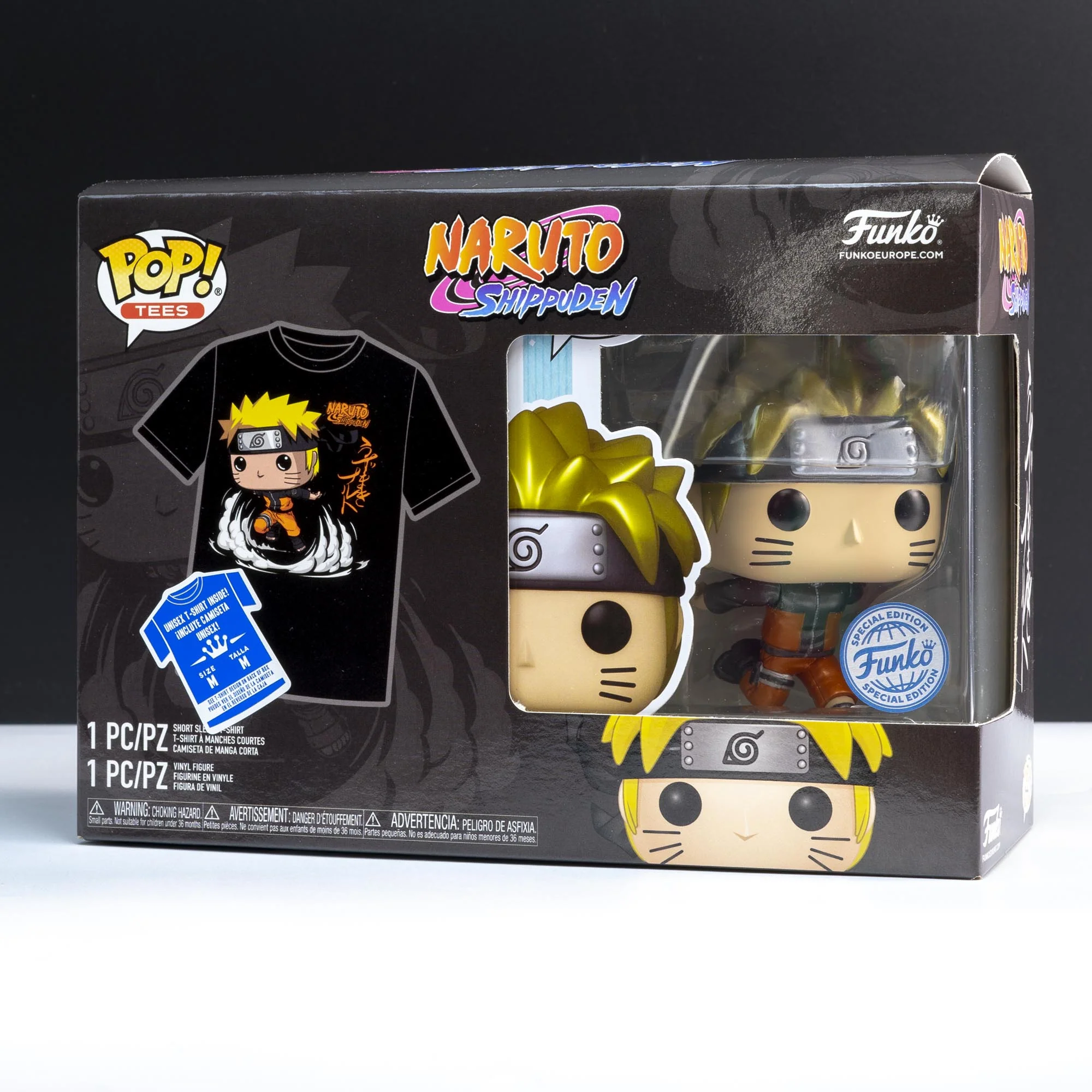 Naruto Run Pop! Vinyl and Tee Set - Image 2