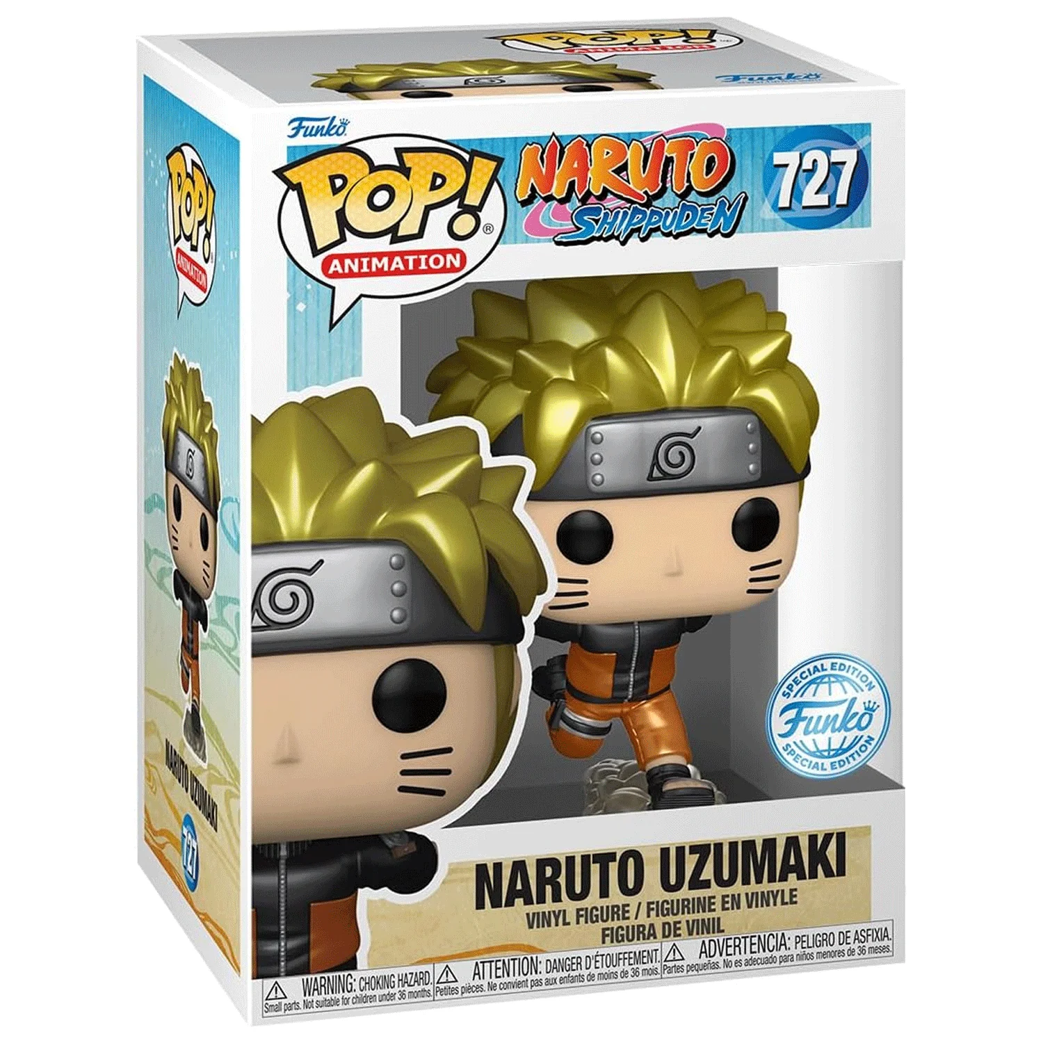 Naruto Run Pop! Vinyl and Tee Set - Image 4
