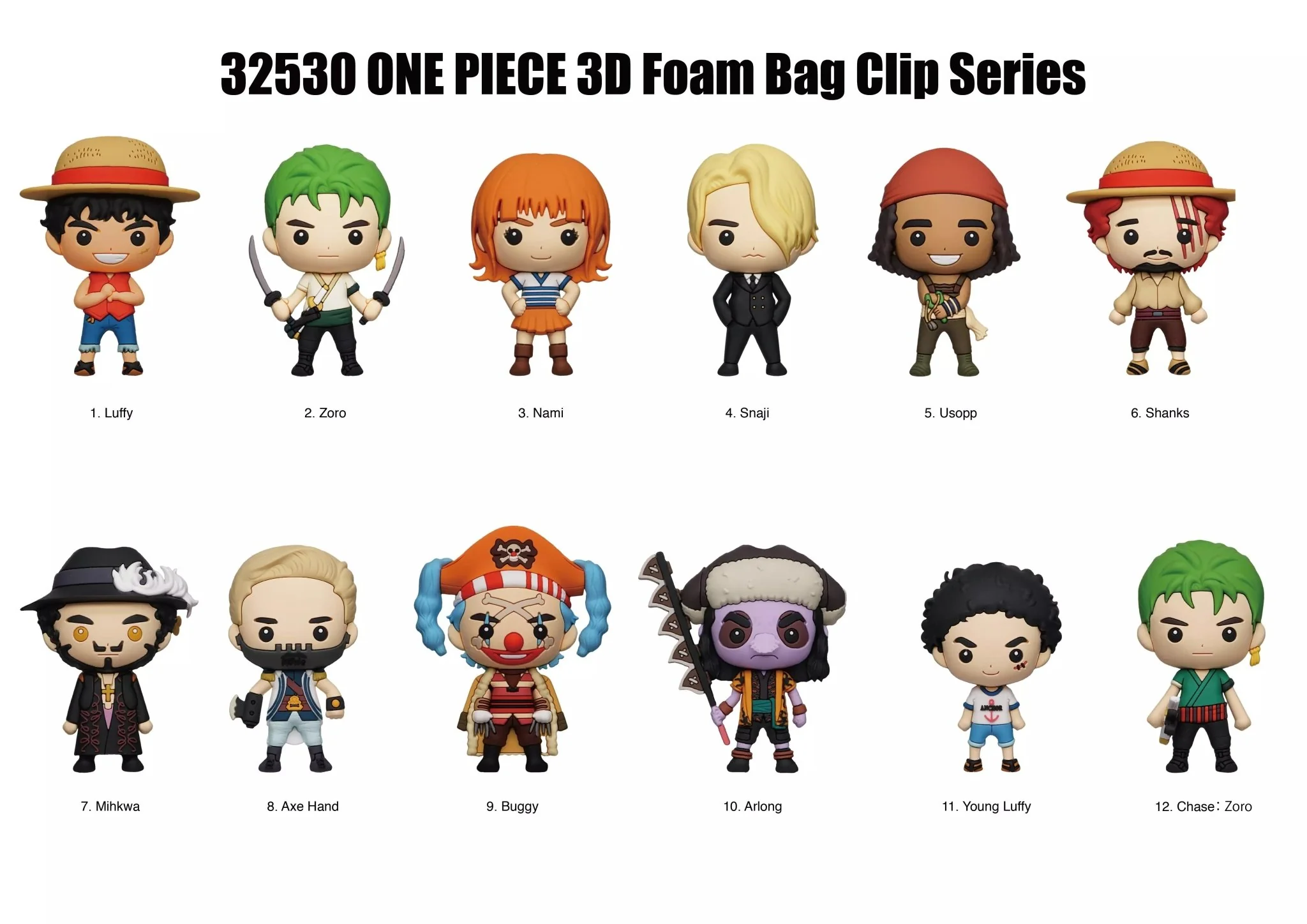 Netflix One Piece Series 1 Blind Bag Mystery Bag Clip - Image 5