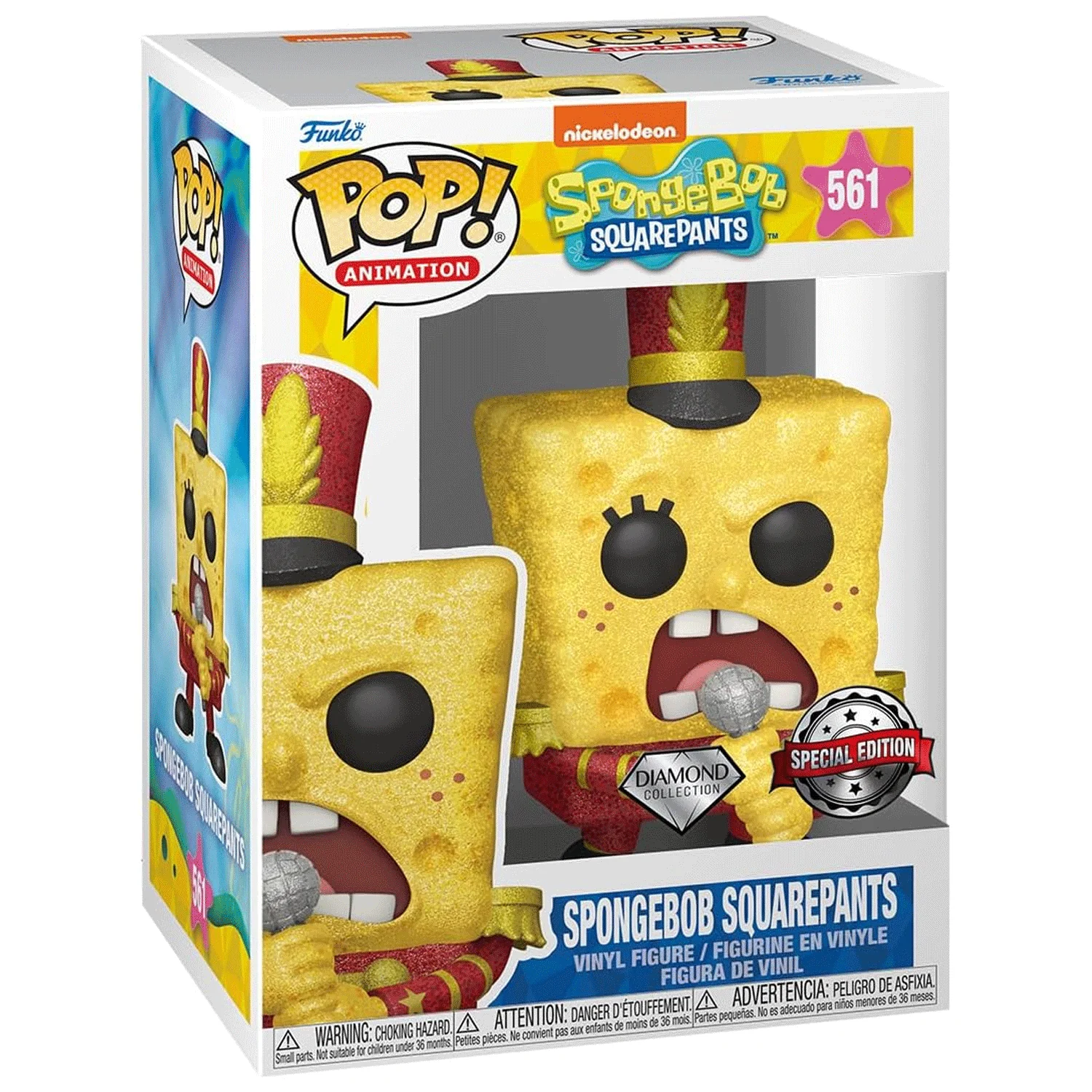 Nickelodeon SpongeBob SquarePants Band LDR Pop! Vinyl and Tee Set - Image 4