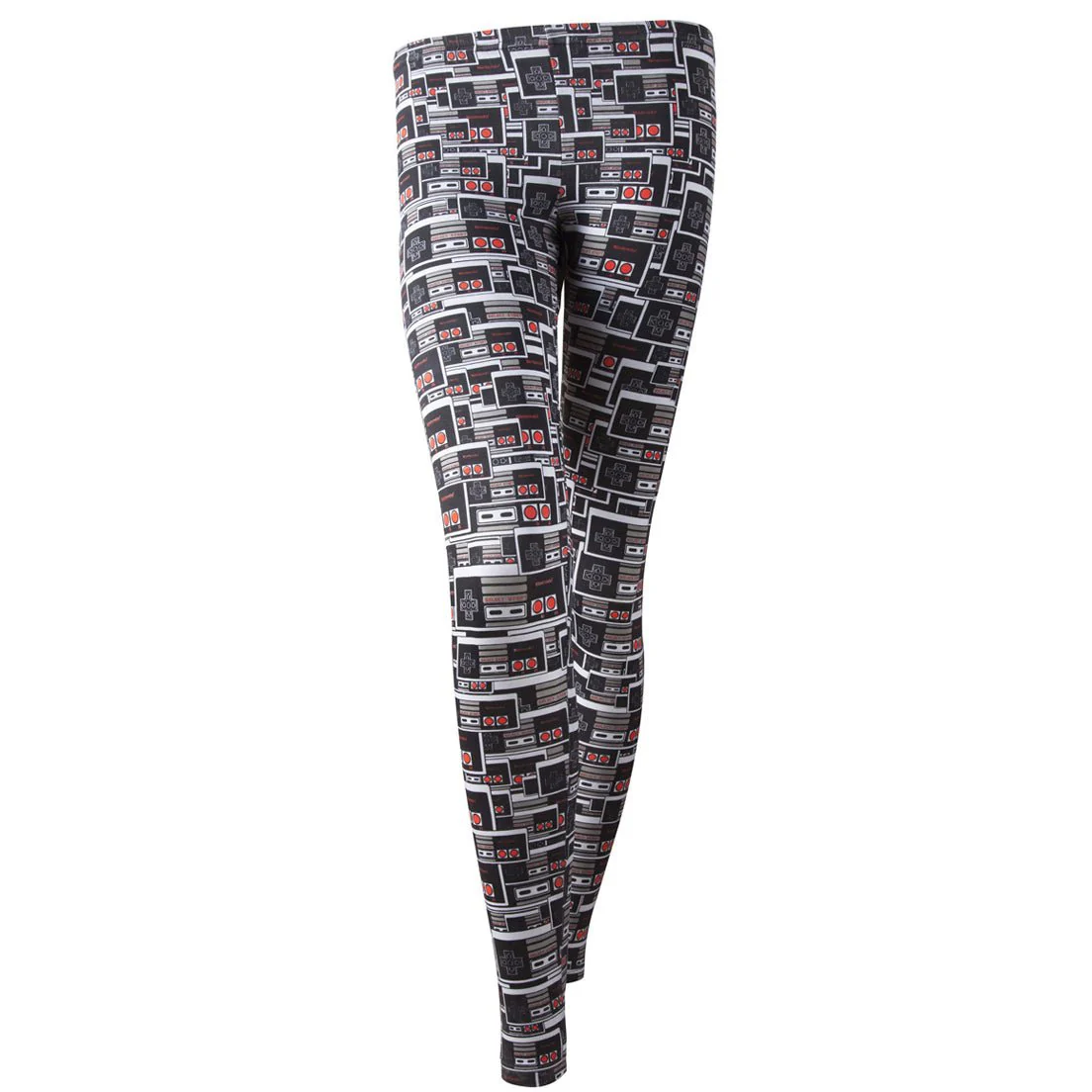 Nintendo NES Controller All Over Print Leggings - Image 4