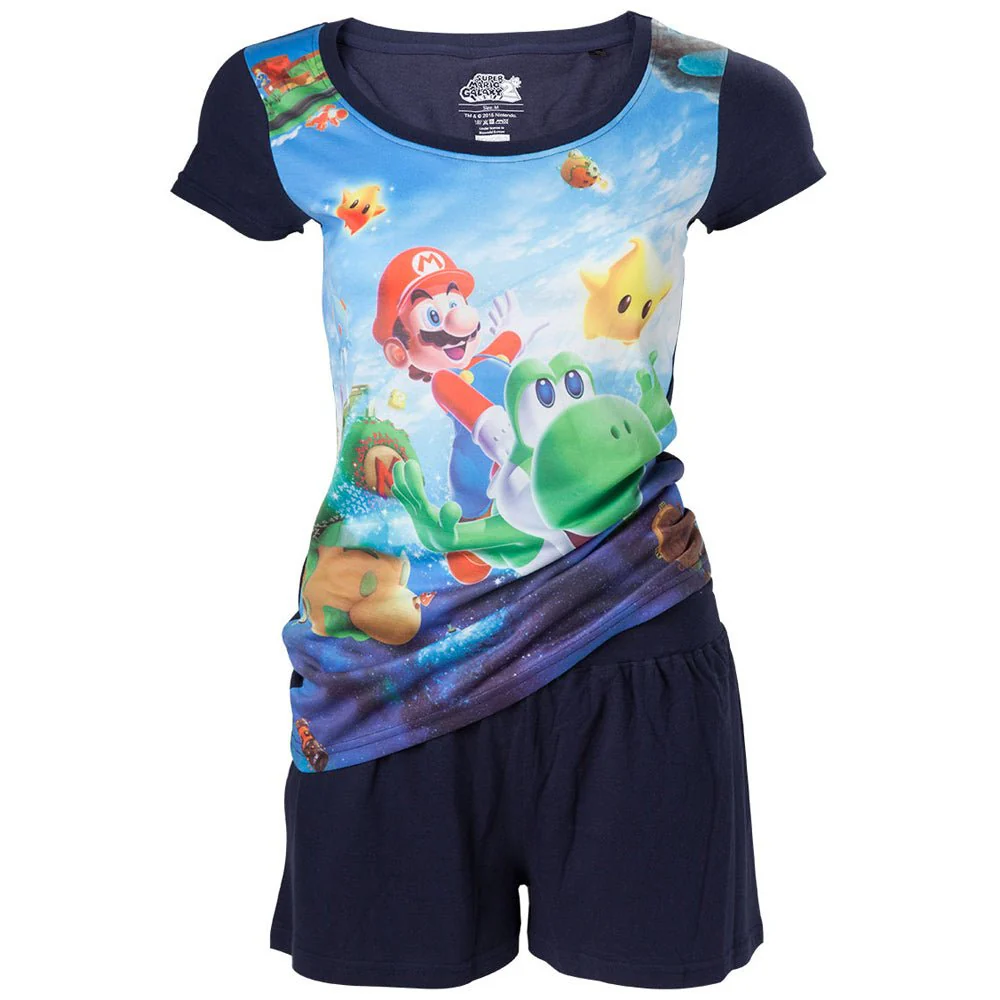 Nintendo Super Mario Female Shortama Pyjama Set - Image 7