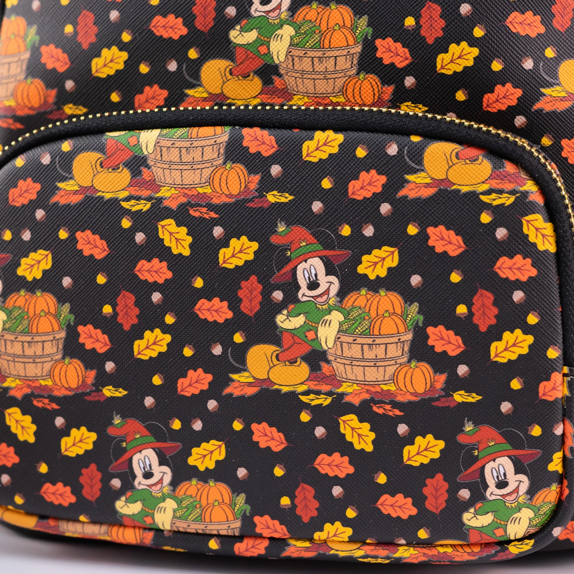 Loungefly x Disney Mickey Mouse Scarecrow AOP Mini Backpack - Image 5