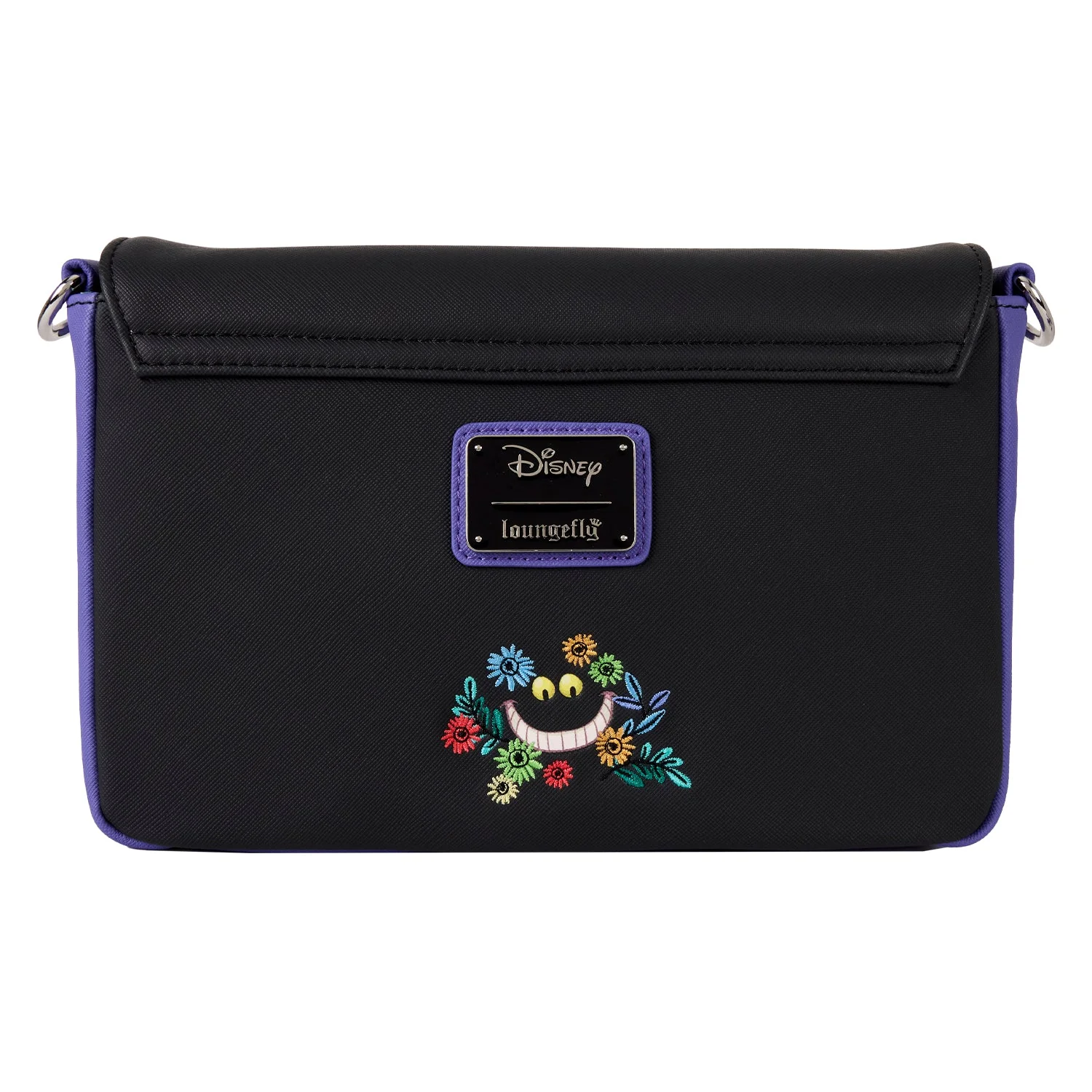 [OUTLET] Loungefly x Disney Alice in Wonderland Cheshire Cat Floral Crossbody Bag - Image 4