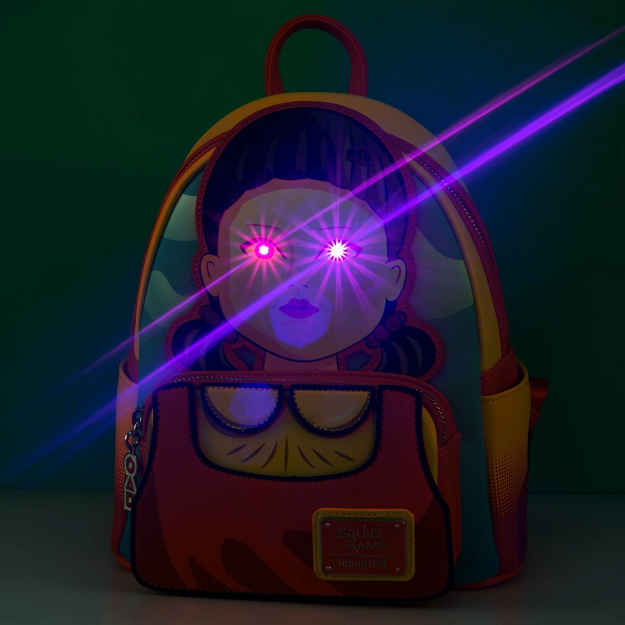 [OUTLET] Loungefly x Netflix Squid Game Red Light, Green Light Mini Backpack - Image 3
