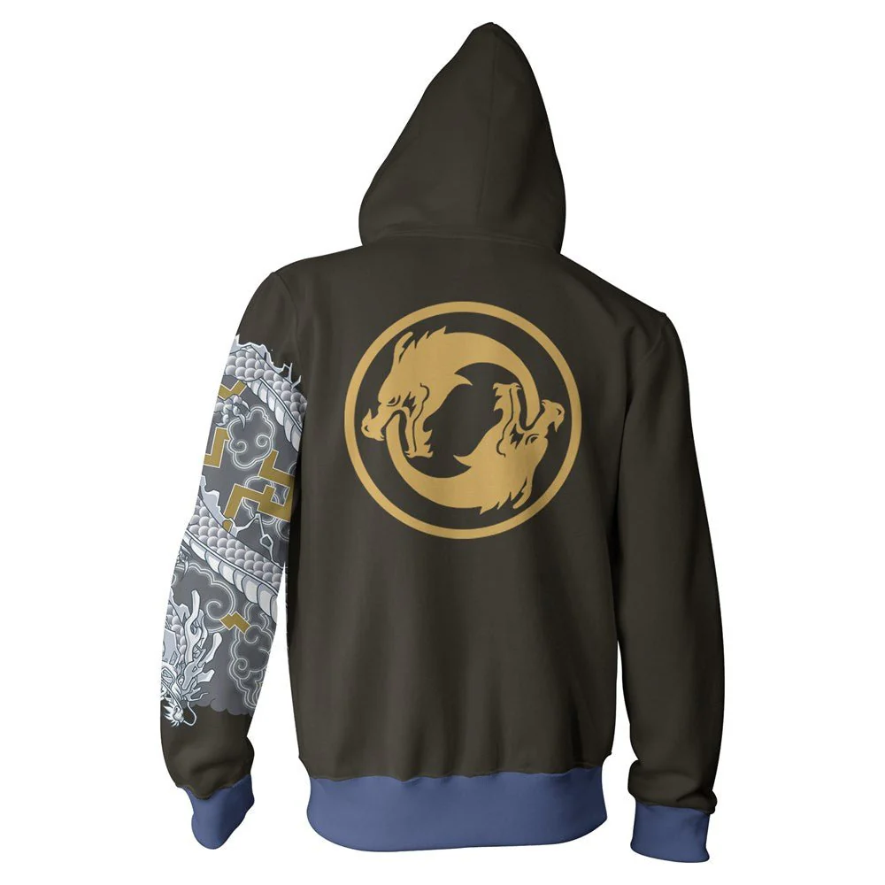 Overwatch Hanzo Zip-Up Hoodie - Image 2