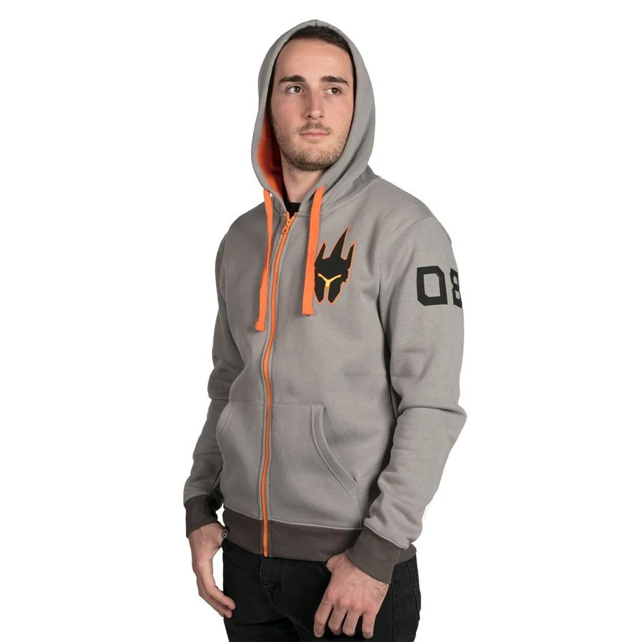 Overwatch Reinhardt Zip-Up Hoodie - Image 4