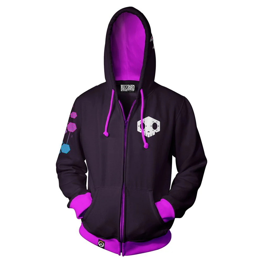 Overwatch Sombra Zip-Up Hoodie - Image 6
