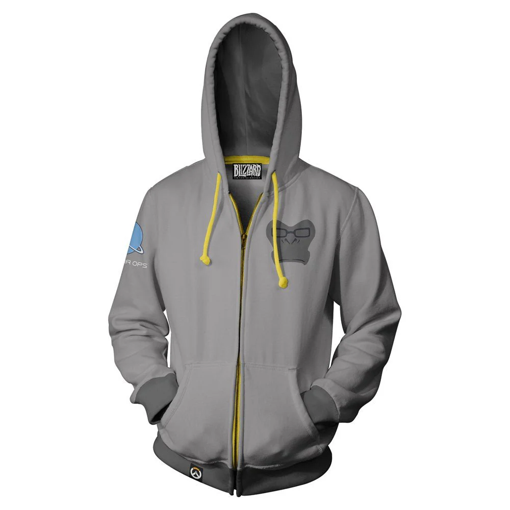 Overwatch Winston Zip-Up Hoodie - Image 4