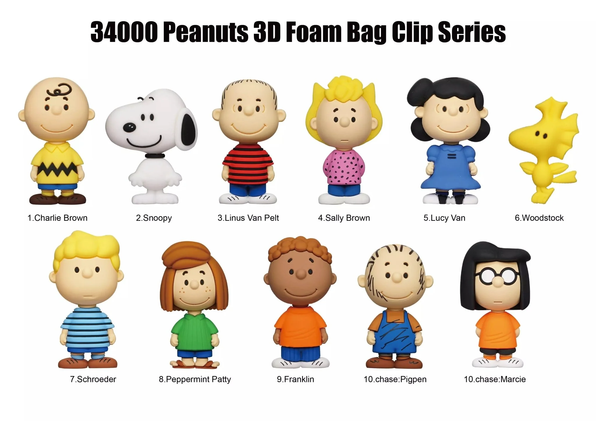 Peanuts Snoopy Series 1 Blind Bag Mystery Bag Clip - Image 3